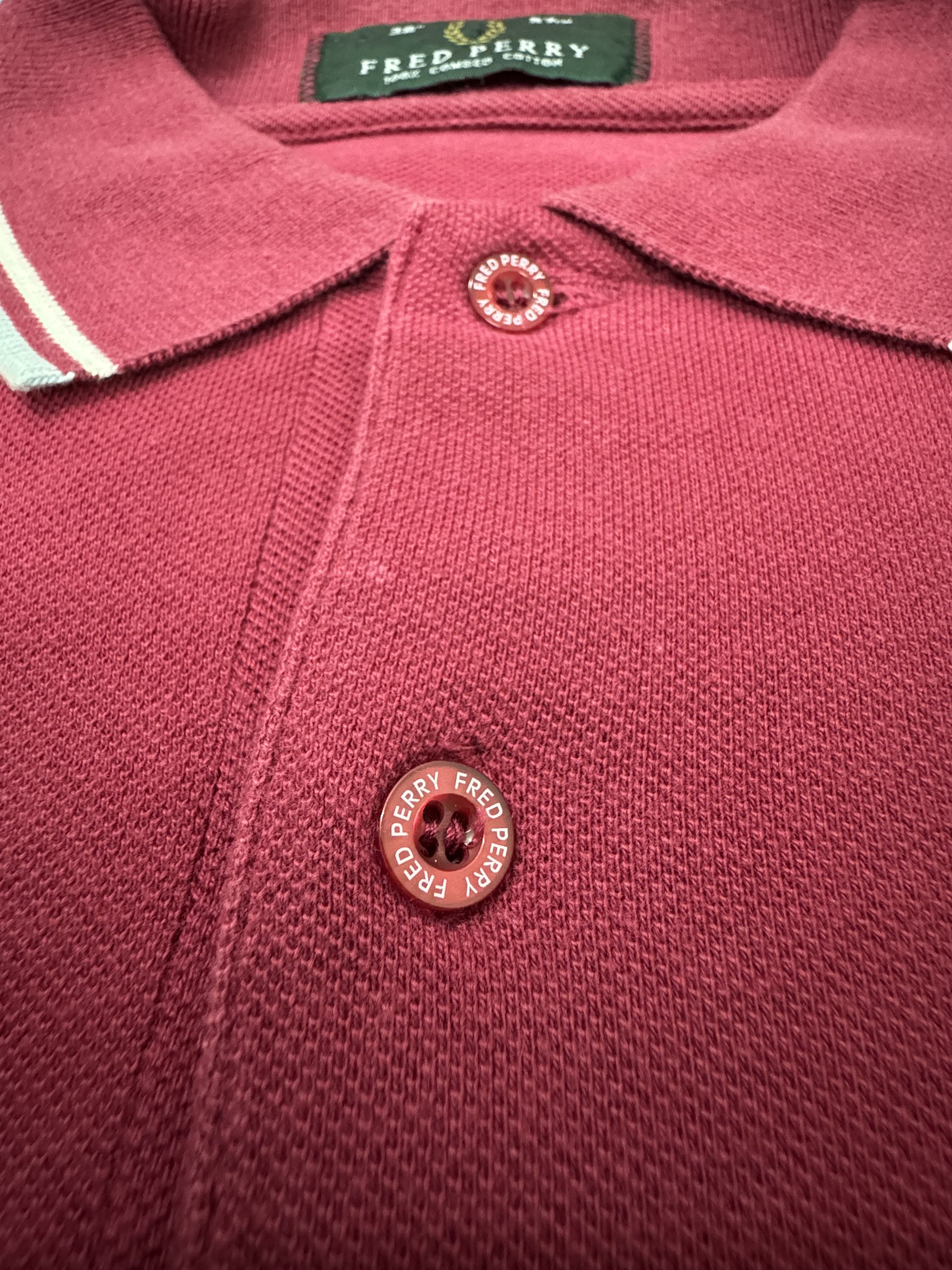 Fred Perry × Vintage Vintage Fred Perry Polo Tee Shirt Size US M / EU 48-50 / 2 - 2 Thumbnail
