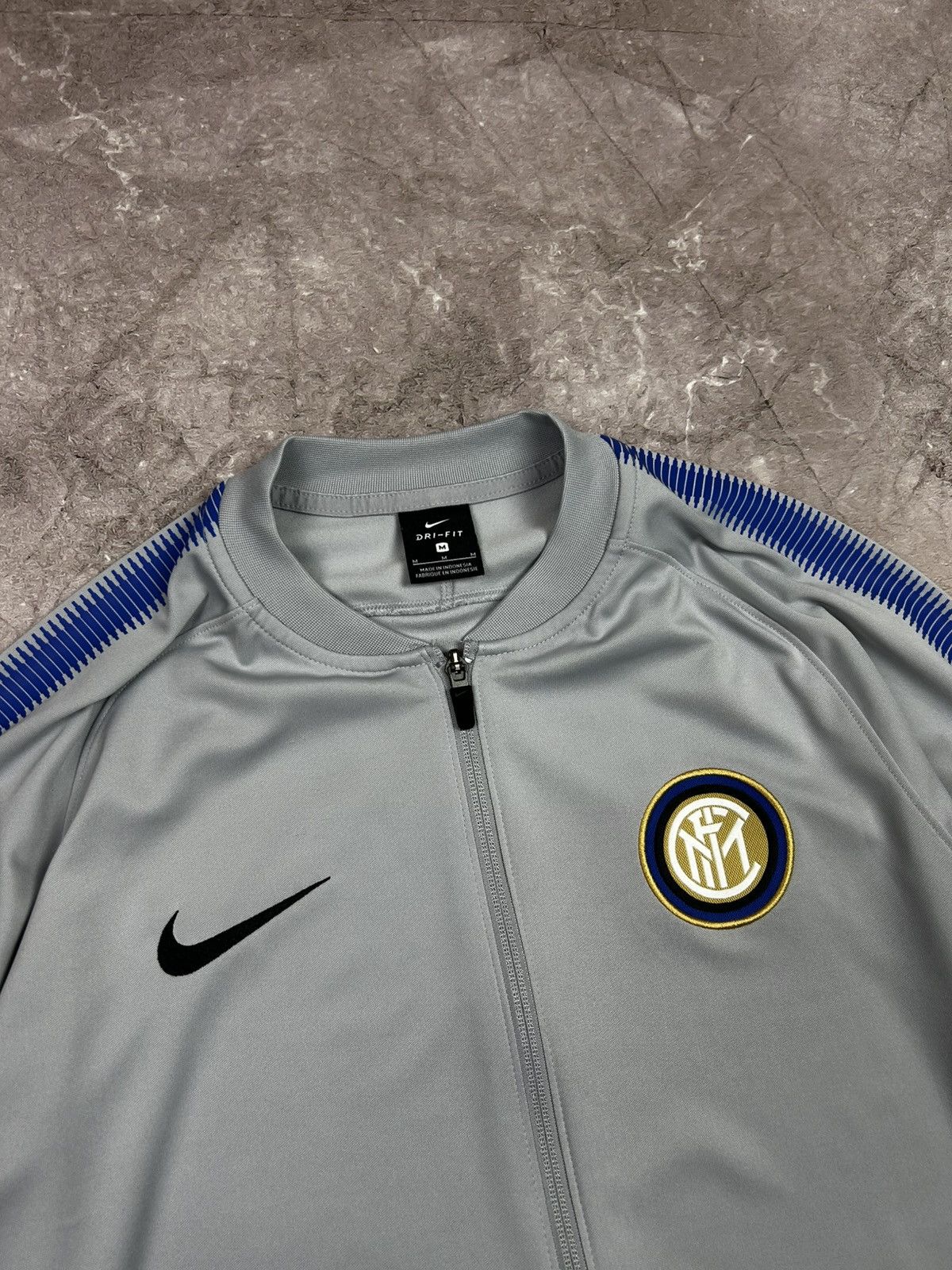 Nike × Vintage Vintage Nike Inter Milan track jacket Size M logo Size US M / EU 48-50 / 2 - 4 Thumbnail