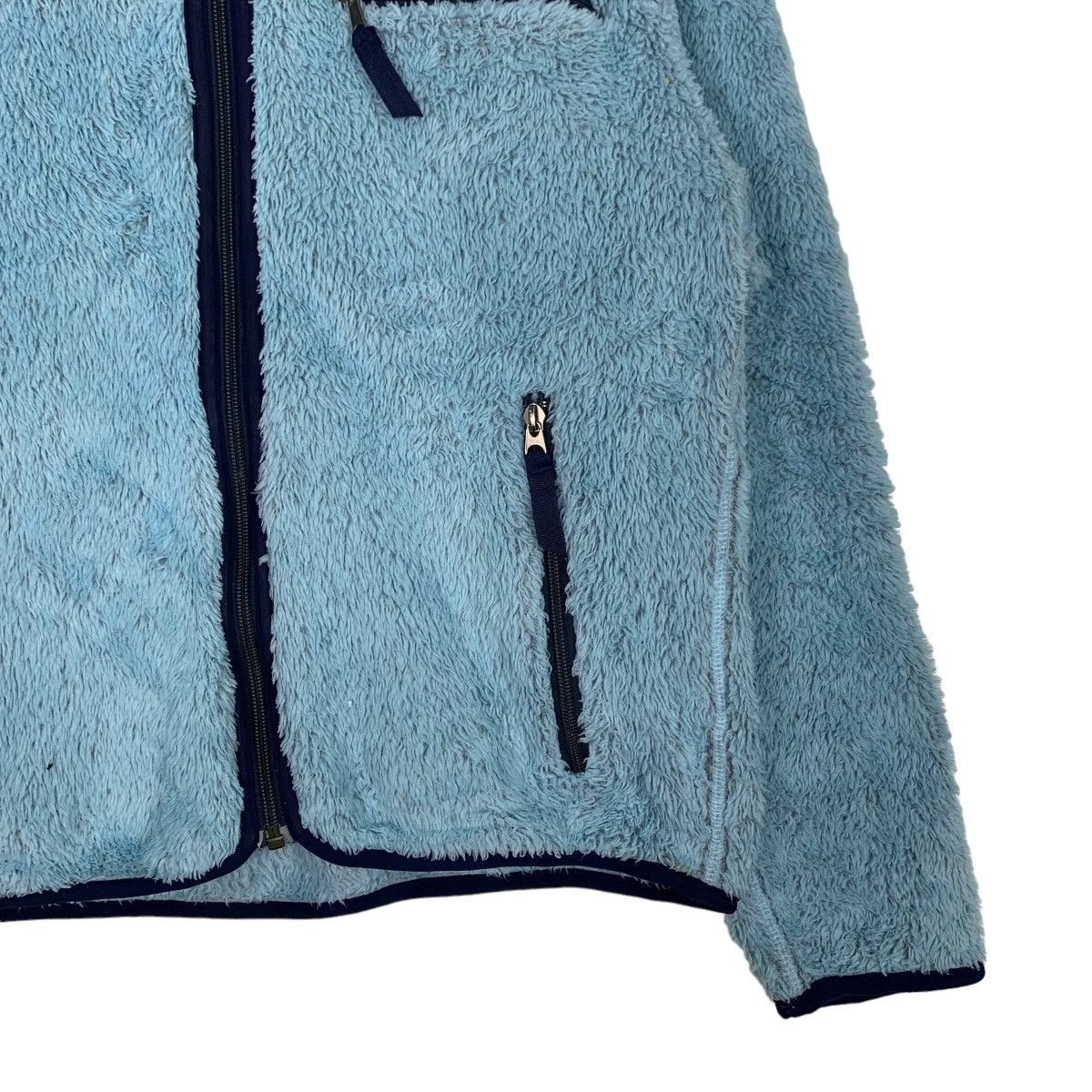 Polartec × The North Face THE NORTH FACE Polartec Light Blue Fleece Jacket #0988-C44 Size US M / EU 48-50 / 2 - 4 Thumbnail