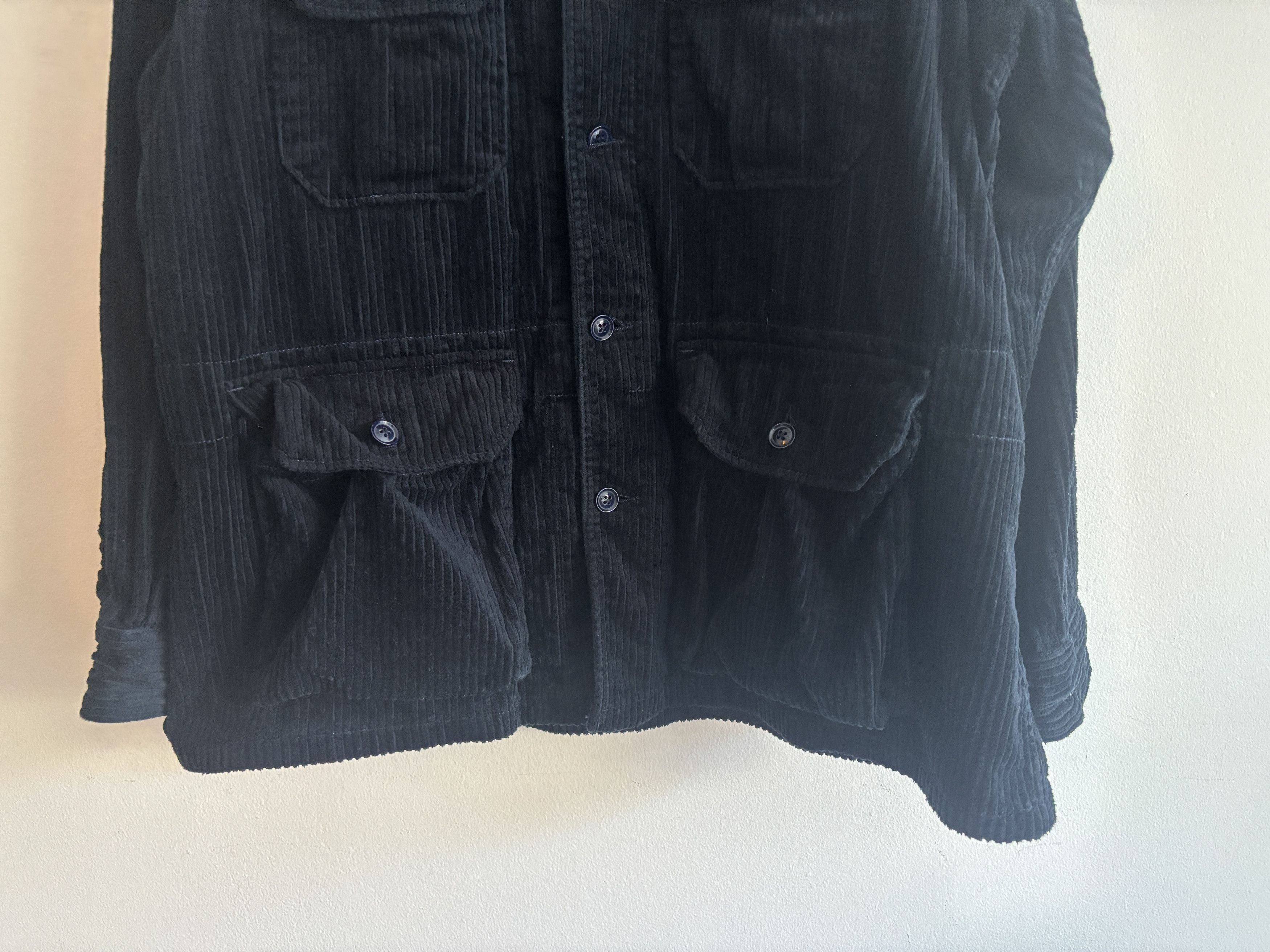 Engineered Garments Engineered Garments Navy Corduroy Suffolk Shirt Jacket Size US M / EU 48-50 / 2 - 4 Thumbnail