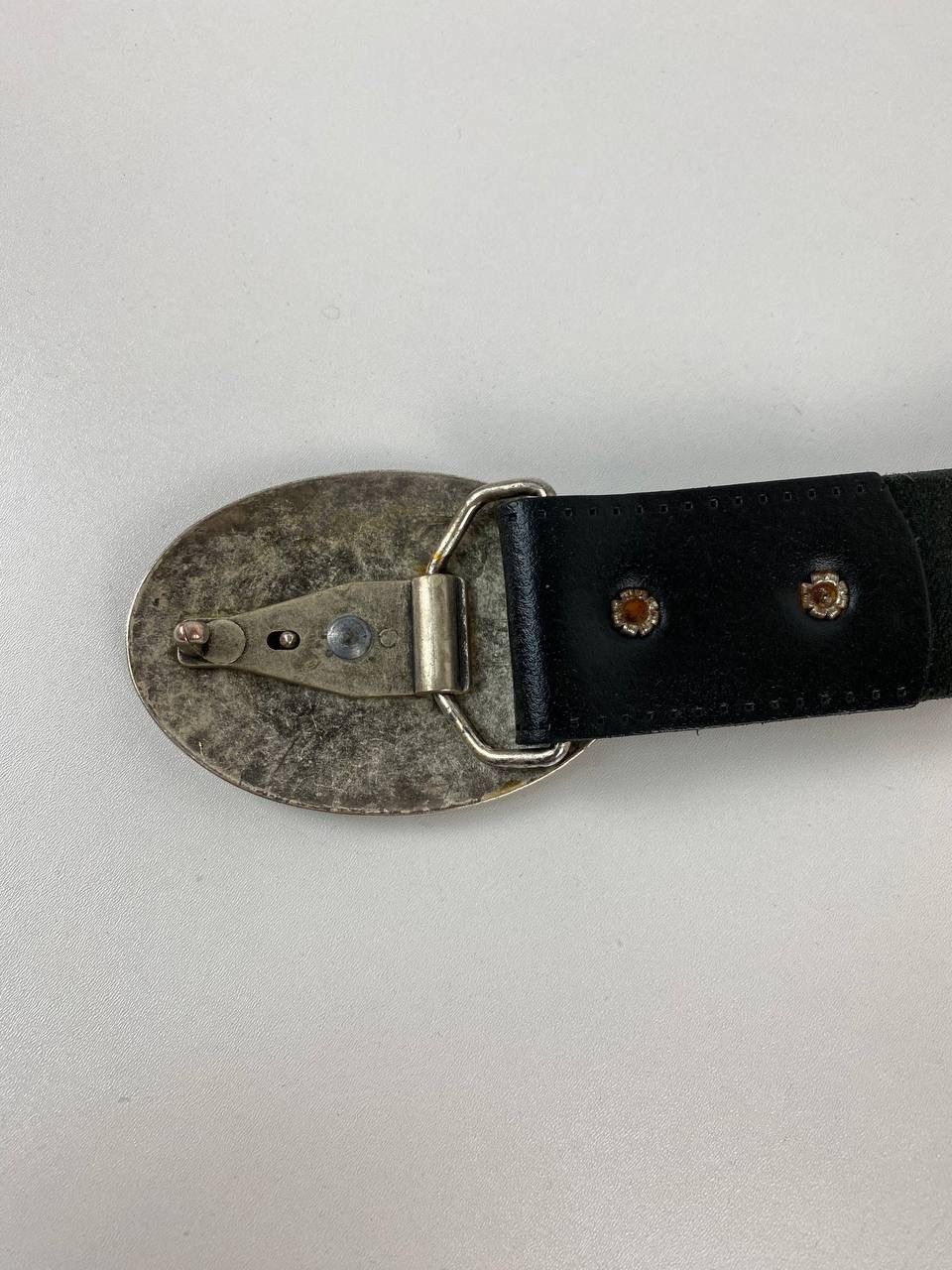 Vintage Born To Be Wild 90s leather belt Size ONE SIZE - 6 Thumbnail