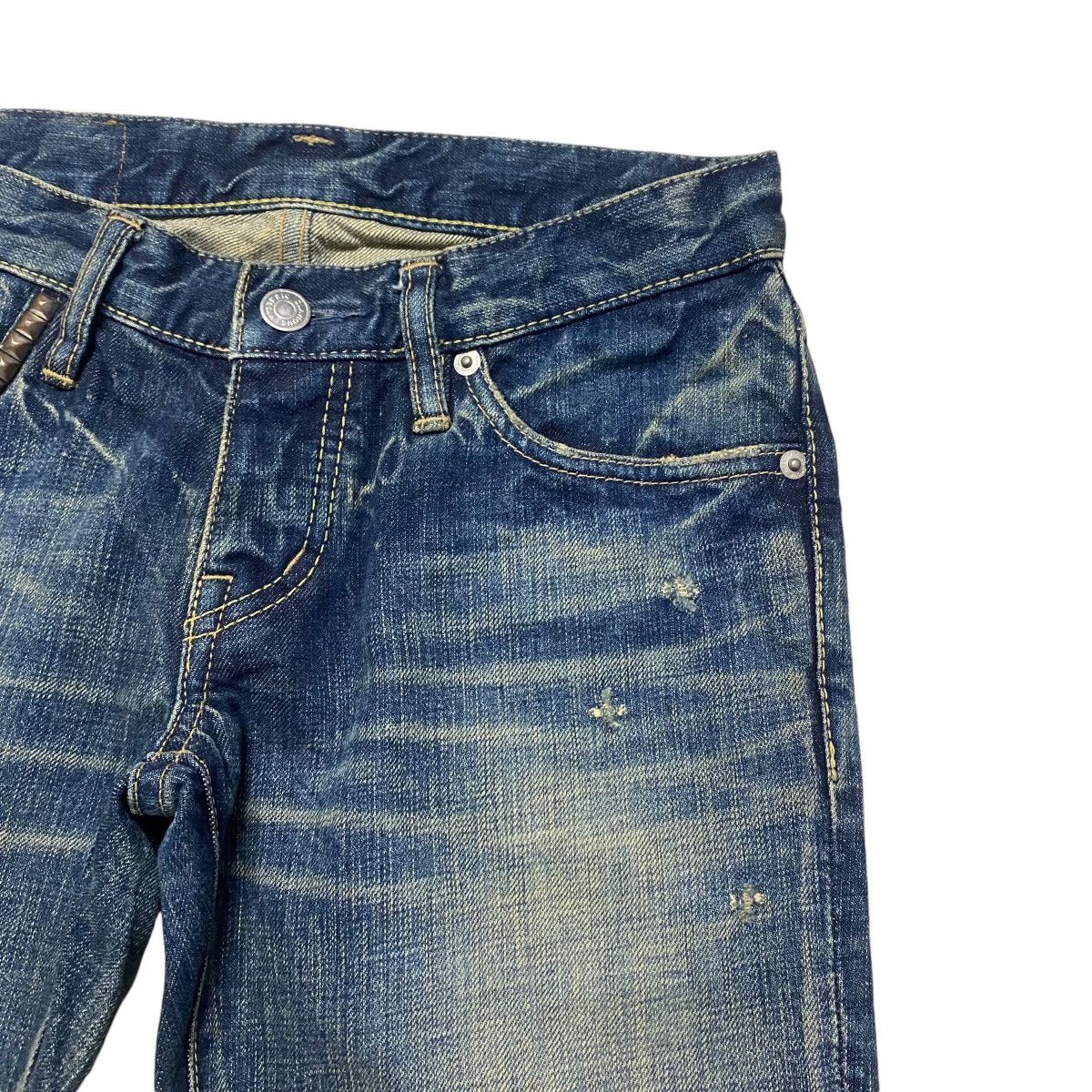 Hysteric Glamour Hysteric Glamour Rusty Distressed Denim Jeans Studded Size US 26 / EU 42 - 5 Thumbnail