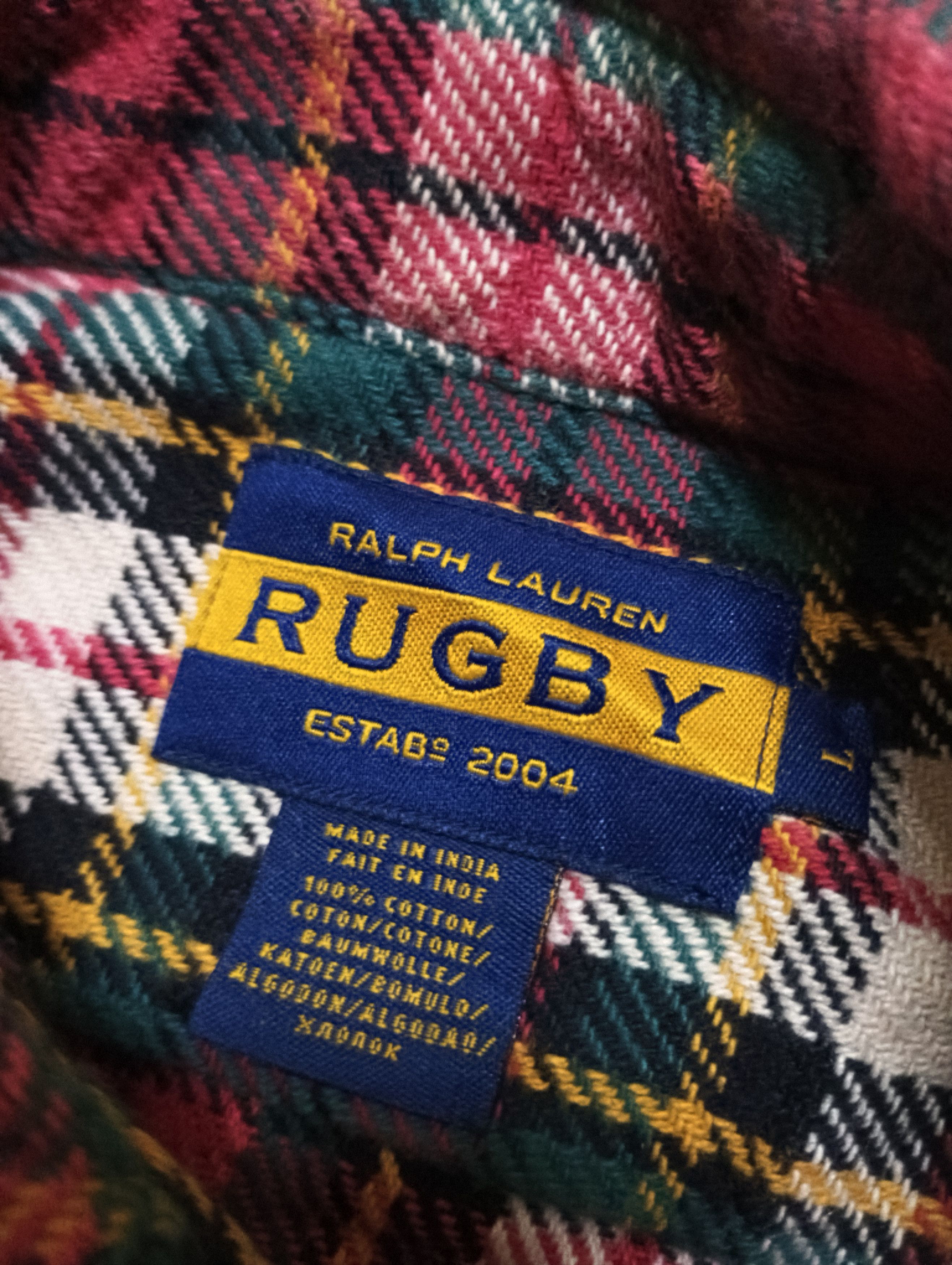 Ralph Lauren Ralph Lauren rugby x Virgil abloh Size US L / EU 52-54 / 3 - 5 Thumbnail
