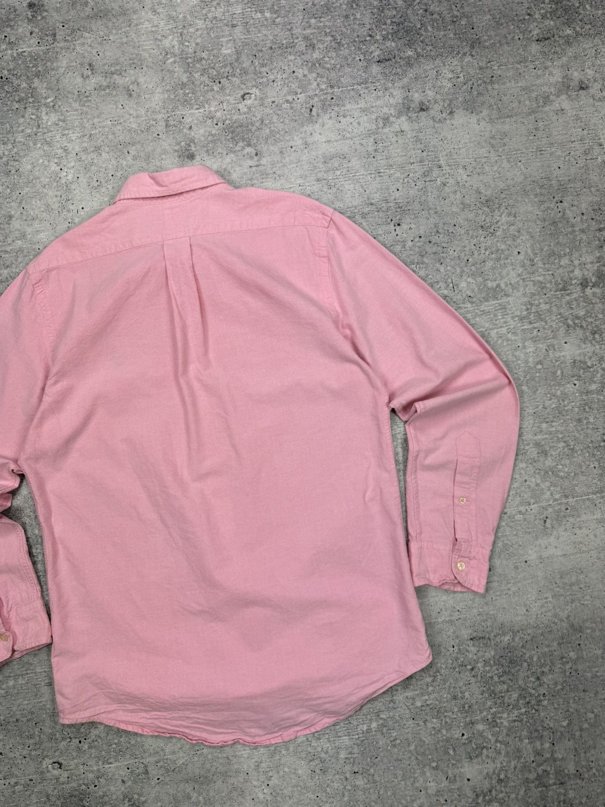 Polo Ralph Lauren × Vintage Vintage Polo Ralph Lauren Pink Casual Button Ups Dress Shirt Size US L / EU 52-54 / 3 - 8 Thumbnail
