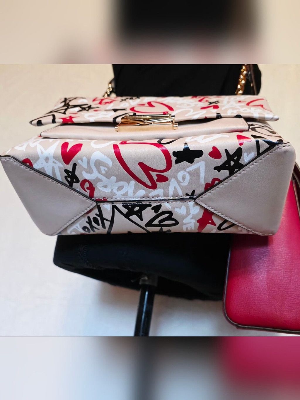 Michael Kors Rare Michael Kors Graffiti Love Heart Bag Bundle — Both With Size ONE SIZE - 6 Thumbnail