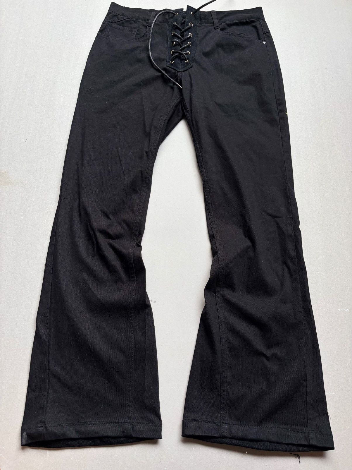 semanticdesign Lace up flare jeans LHSIZE31 Size US 31 - 1 Thumbnail