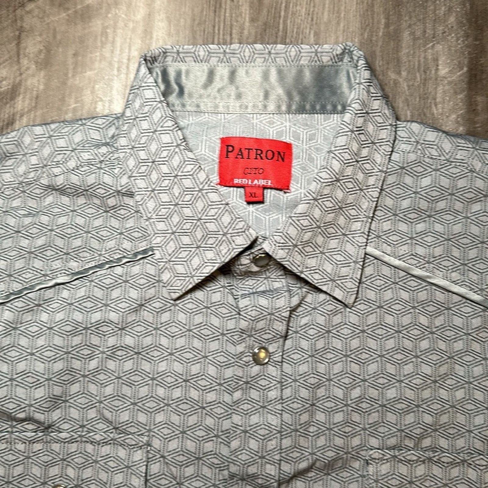 Other Patron Cito Red Label Western Long Sleeve Pearl Snap - XL Size US XL / EU 56 / 4 - 7 Thumbnail