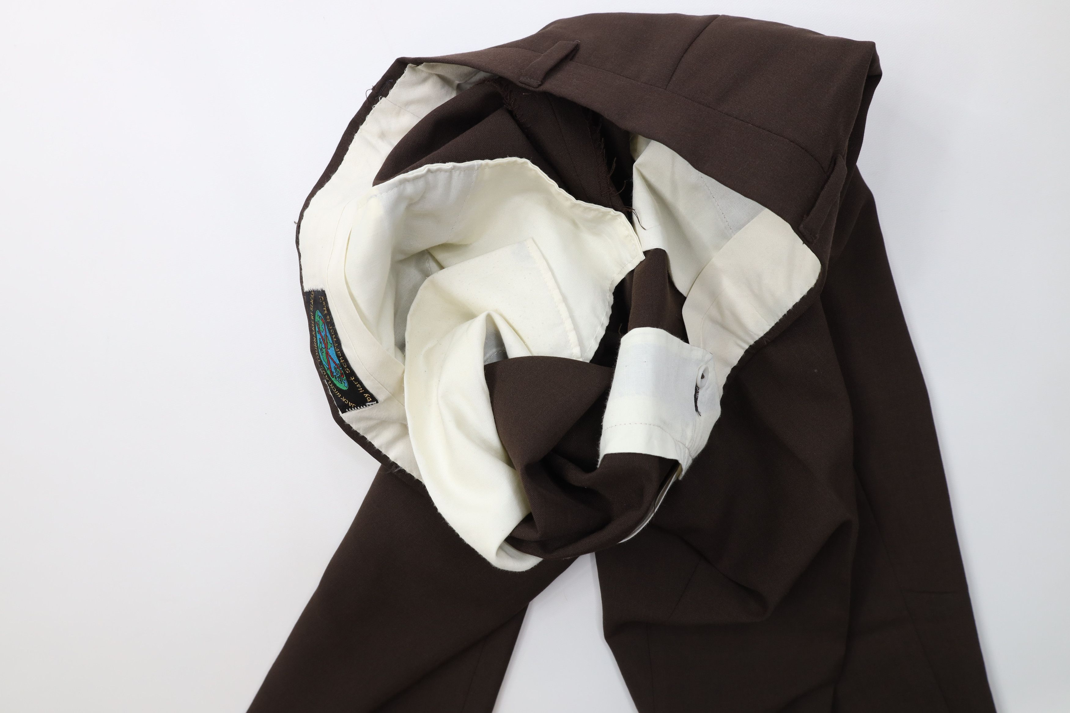 Vintage Vintage 70s Streetwear Wide Leg Chino Pants Brown USA Size US 36 / EU 52 - 10 Thumbnail