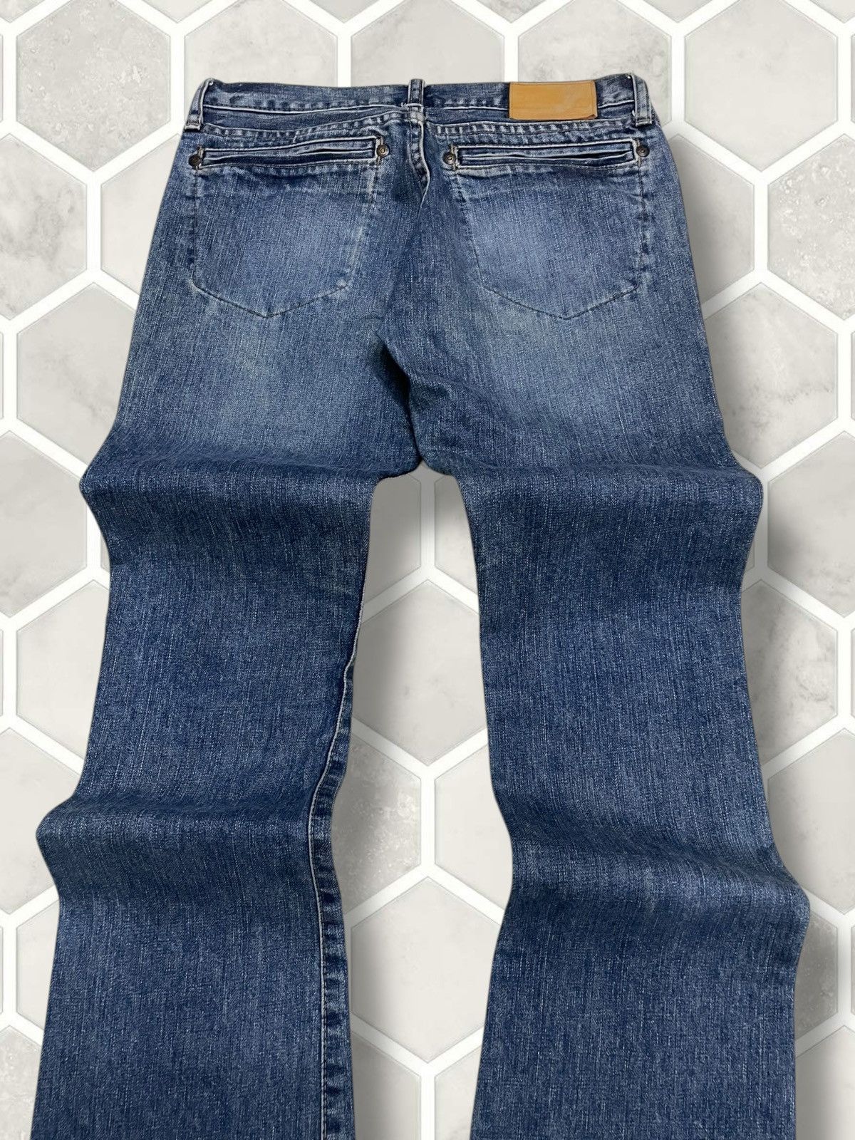Hysteric Glamour Vintage Designer Japan 90s Rna Small Flared Distressed Denim Size US 28 / EU 44 - 13 Thumbnail