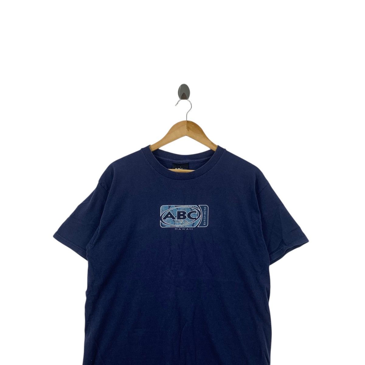 Vintage Vintage 90’ ABC USA HAWAII Sportswear Box Logo Tee Shirt Top Size US L / EU 52-54 / 3 - 2 Thumbnail