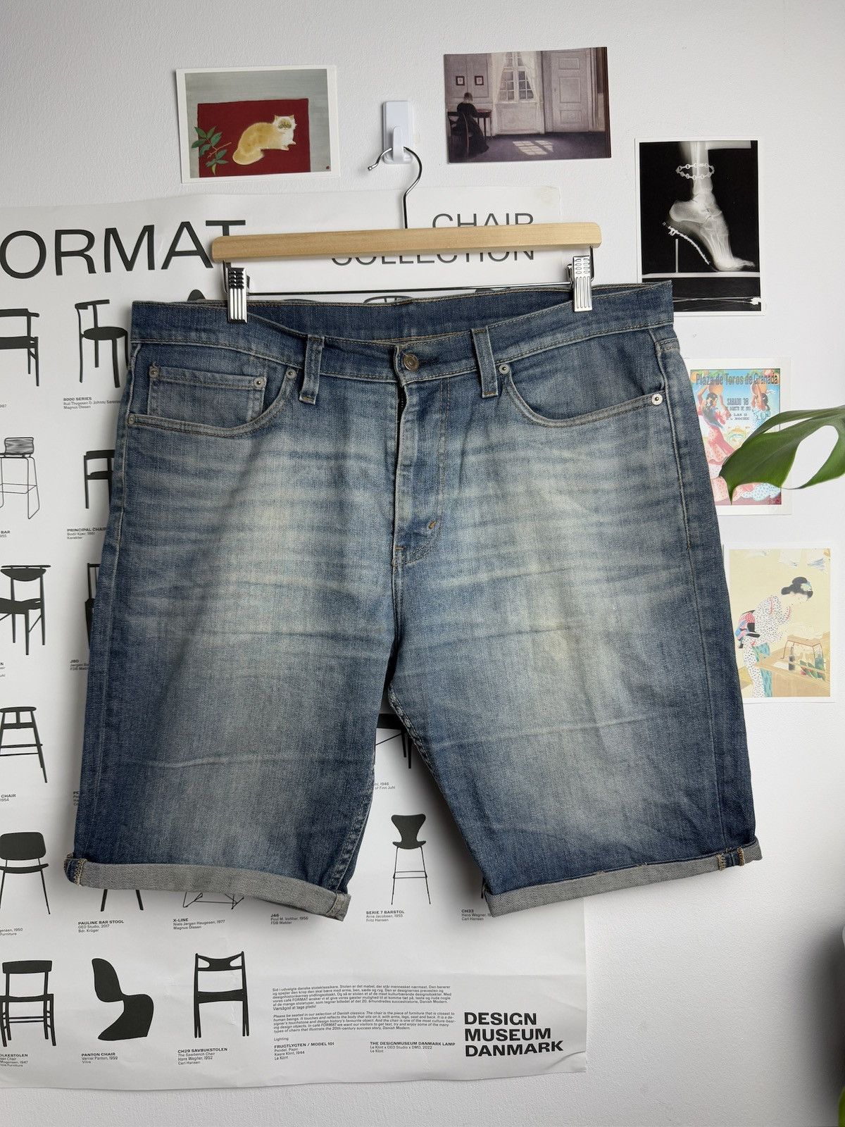 Levi's × Levi's Vintage Clothing Levi’s 511 blue denim jeans shorts jorts 36 baggy skate y2k Size US 36 / EU 52 - 2 Thumbnail
