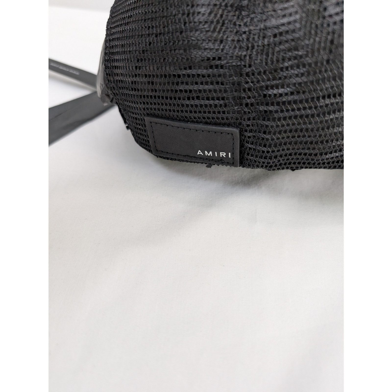 Amiri o1rshd1 Q:4 / Core Logo Trucker Cap / Hat in Black/Yellow Size ONE SIZE - 5 Thumbnail