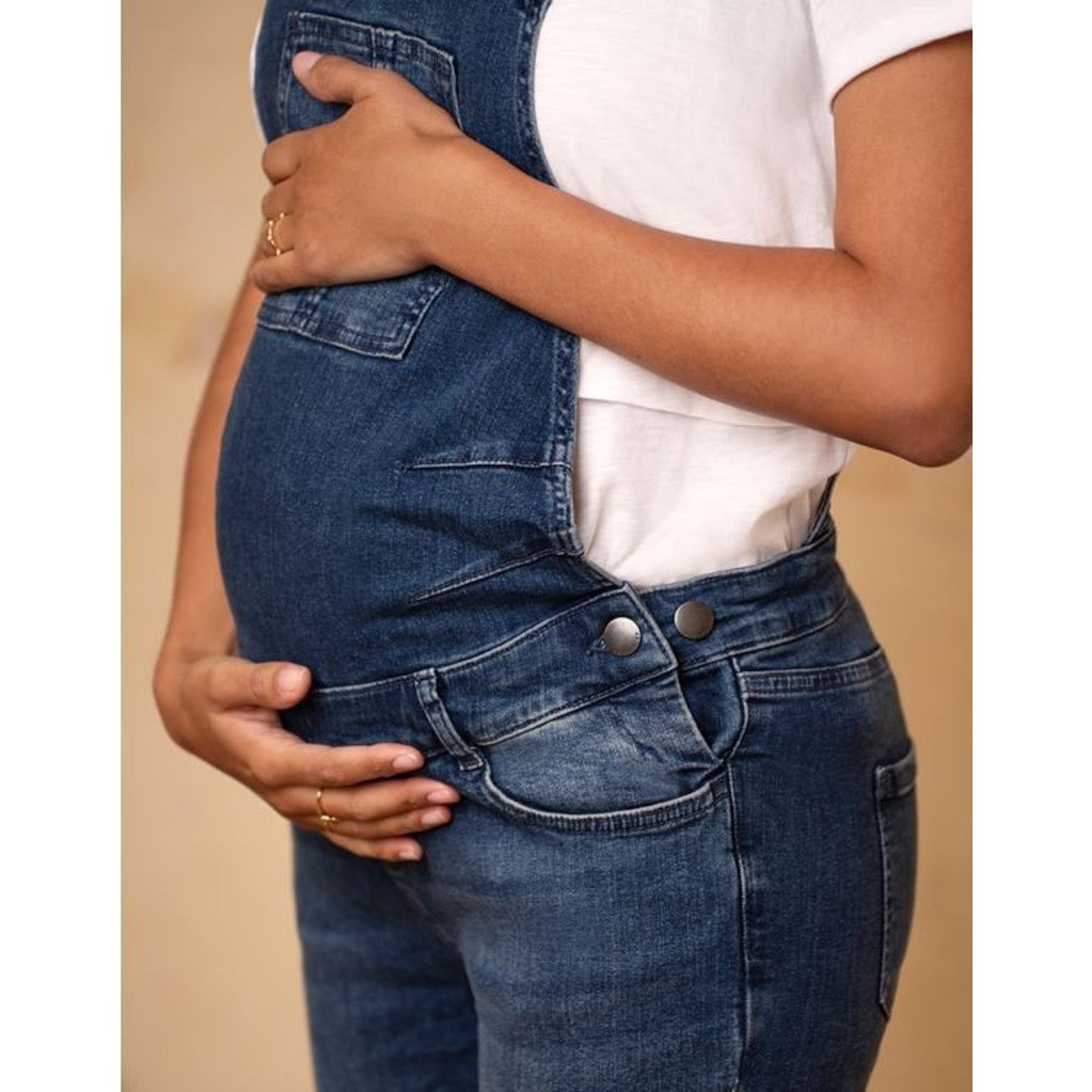 Other Seraphine Maternity Overall Denim Dungarees Trav Light 6 Size US L / EU 52-54 / 3 - 8 Thumbnail