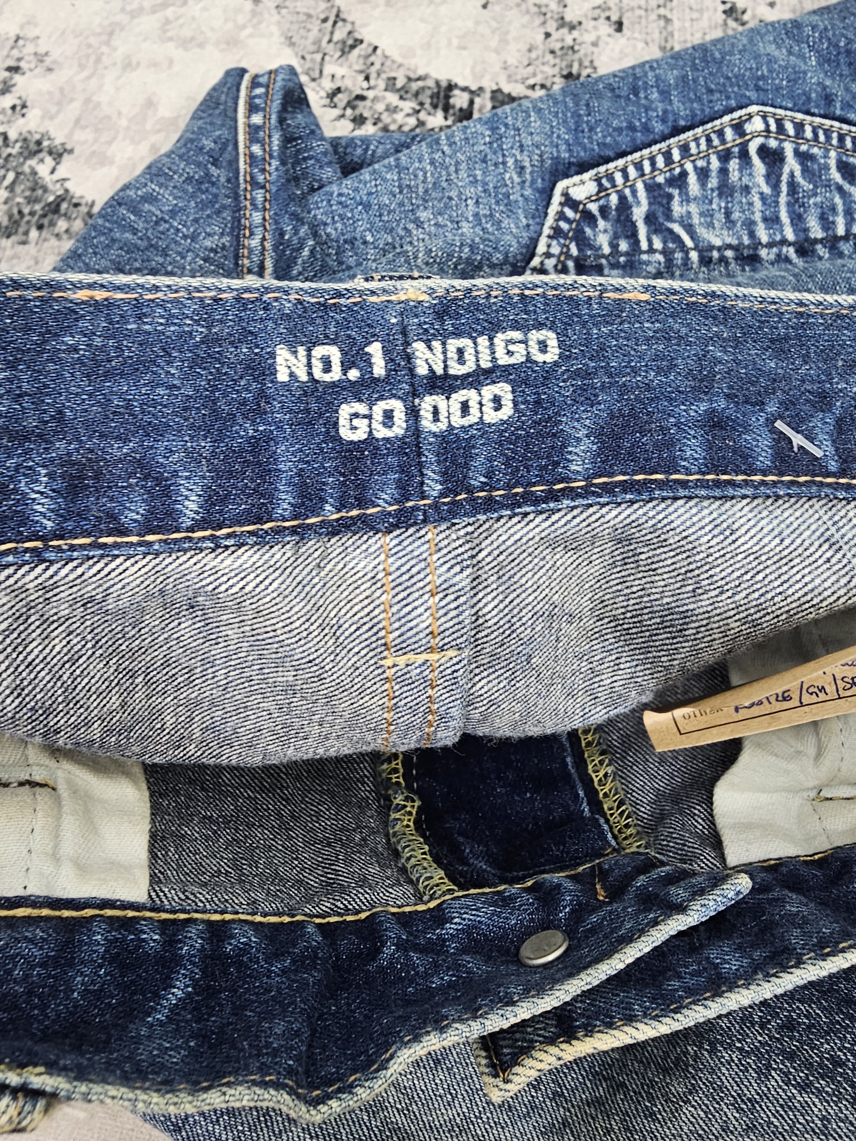 Japanese Brand GO TO HOLLYWOOD Selvedge Redline Stone Wash Resize J0297 Size US 30 / EU 46 - 16 Thumbnail
