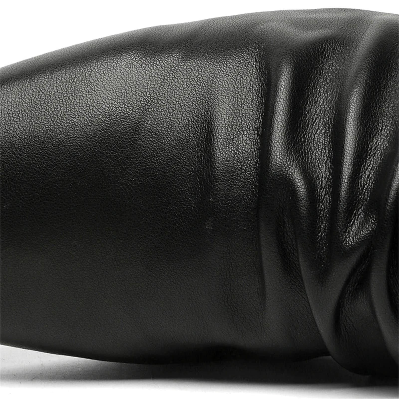 Leather Pleated Leather Slip-On Mules Size US 7 / EU 40 - 9 Thumbnail