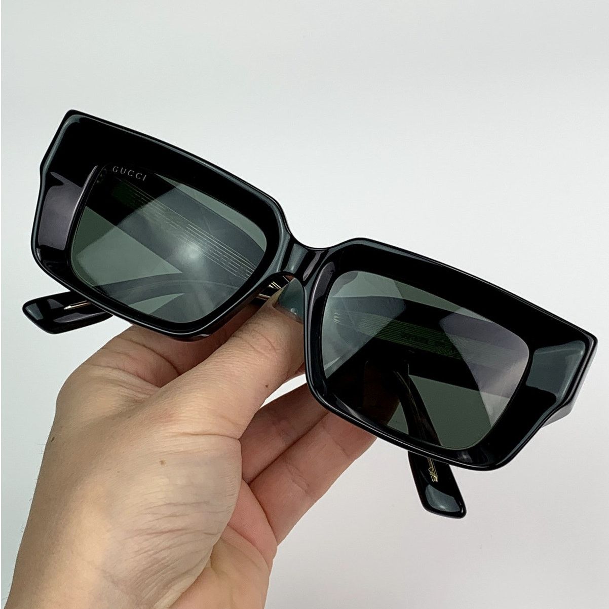 Gucci NEW Gucci Sunglasses GG1529S 001 Black Gray Unisex Authentic Size ONE SIZE - 10 Thumbnail