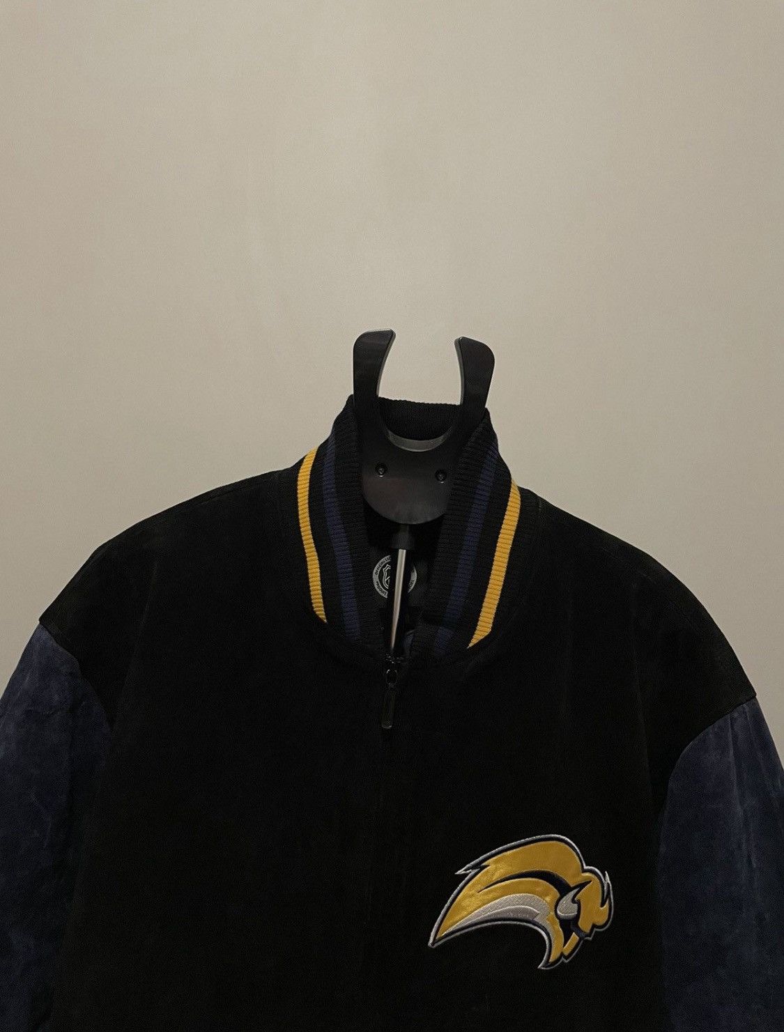 NHL × Vintage NHL Buffalo Sabres Vintage Varsity Jacket Size US XL / EU 56 / 4 - 3 Thumbnail