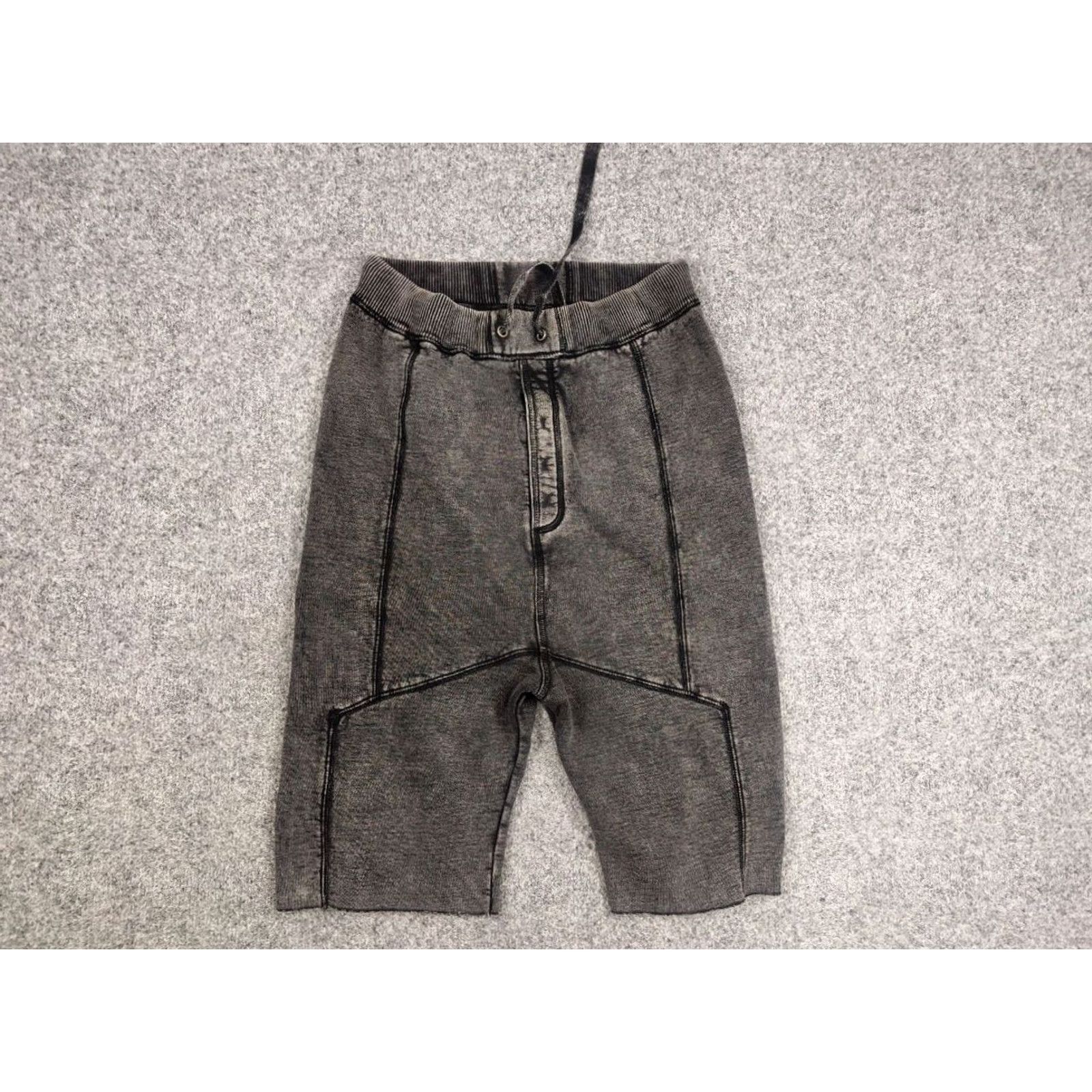 Allsaints VINTAGE AllSaints Spitalfields Shorts Harem Garment Dyed Dark Gray Cotton 30 Mens Regular Living 90s American Style Size US 30 / EU 46 - 7 Thumbnail