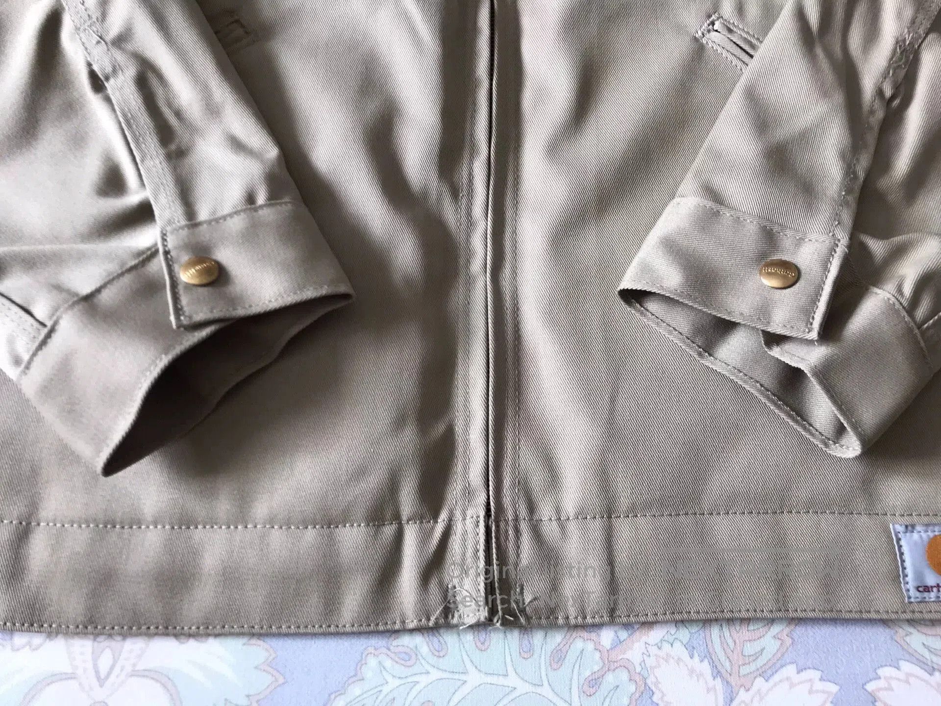 Carhartt Carhartt J293 Khaki Work Jacket. Size US L / EU 52-54 / 3 - 7 Thumbnail