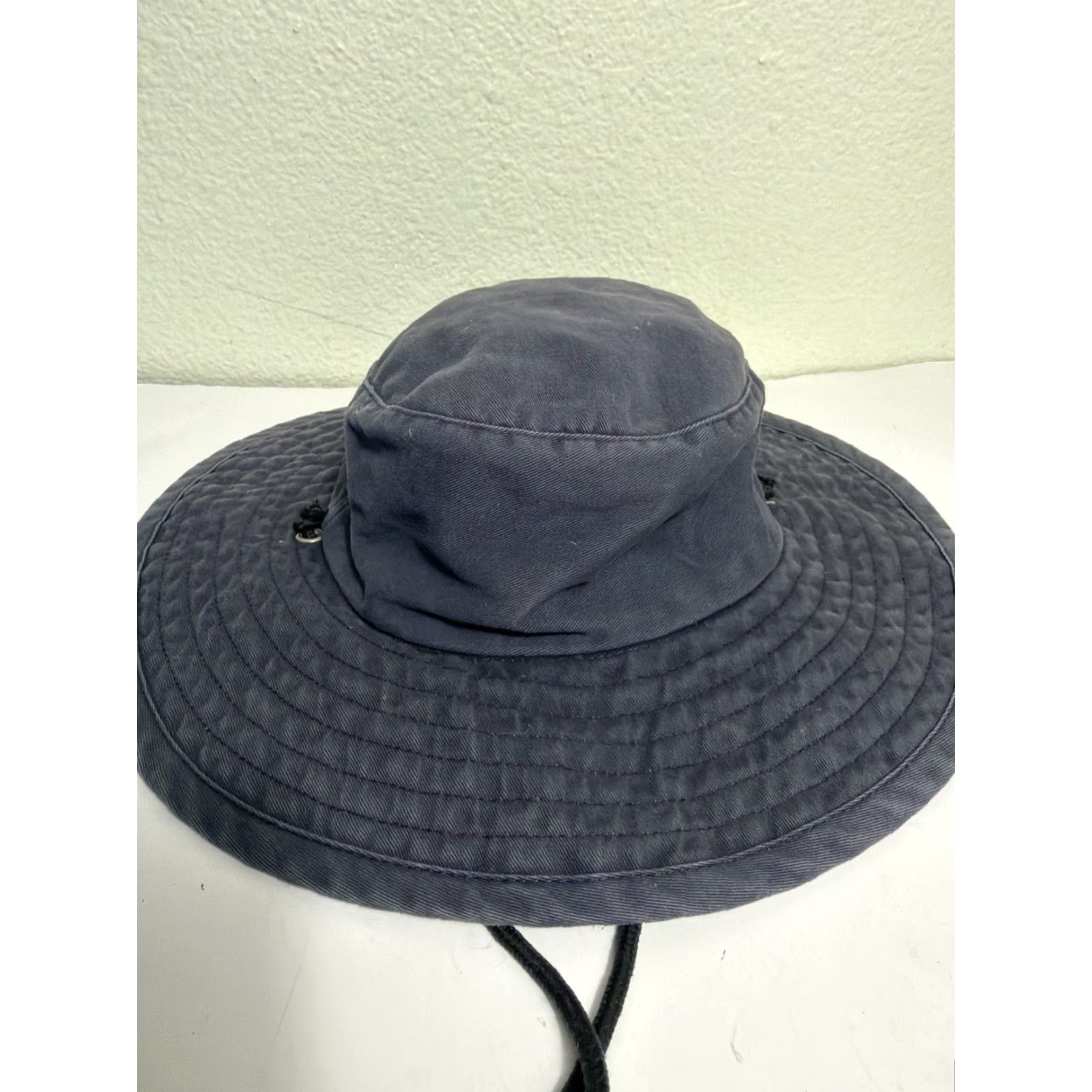 Gap VINTAGE Gap Cotton Boonie Hat Bucket Faded Blue Size M Men Cotton Bucket Hat Blue 90s? Size ONE SIZE - 3 Thumbnail