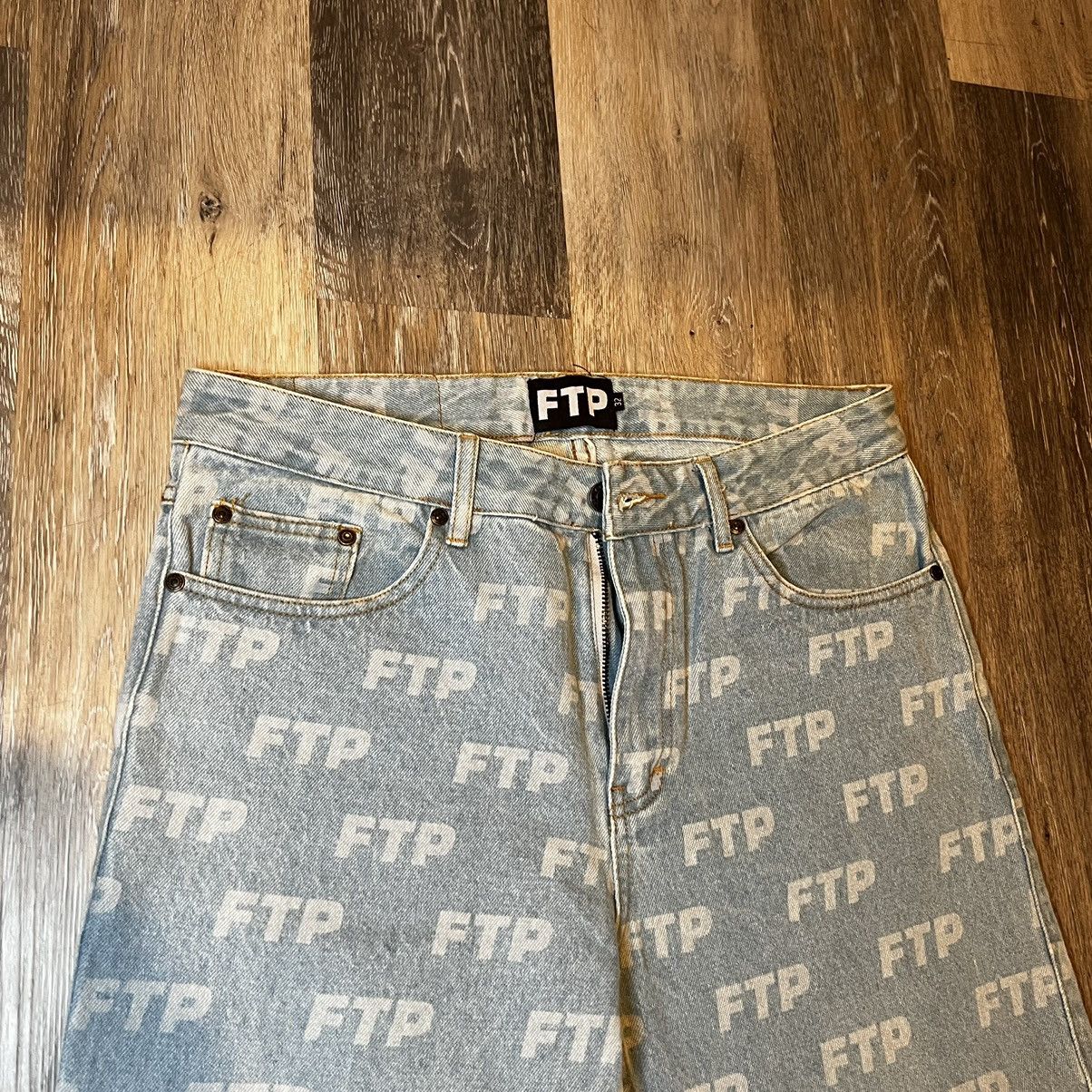 Fuck The Population Fuck The Population Allover Denim pant Jeans Size US 32 / EU 48 - 13 Thumbnail