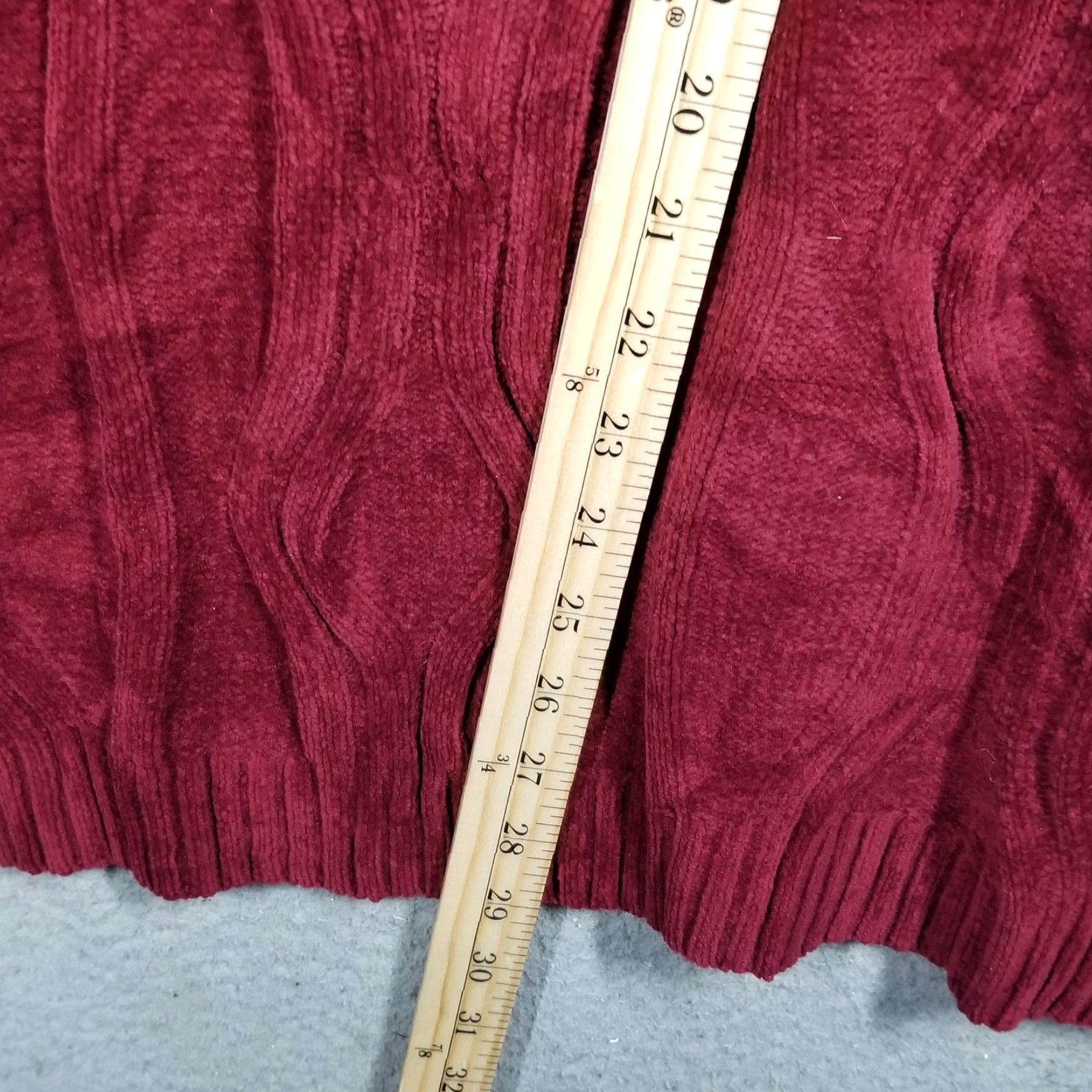 Nautica Nautica Sweater Mens 2XL Red Cable Knit Crewneck Pullover Cotton Blend Casual Mens Size US XXL / EU 58 / 5 - 5 Thumbnail