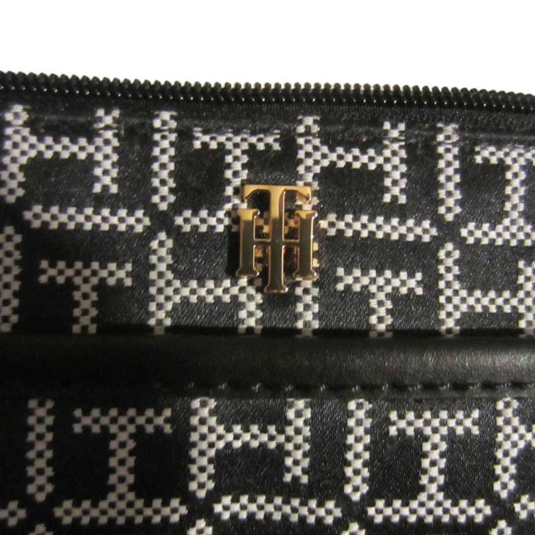 Tommy Hilfiger Y2K Streetwear Monogram Crossbody Bag Black White Size ONE SIZE - 3 Thumbnail