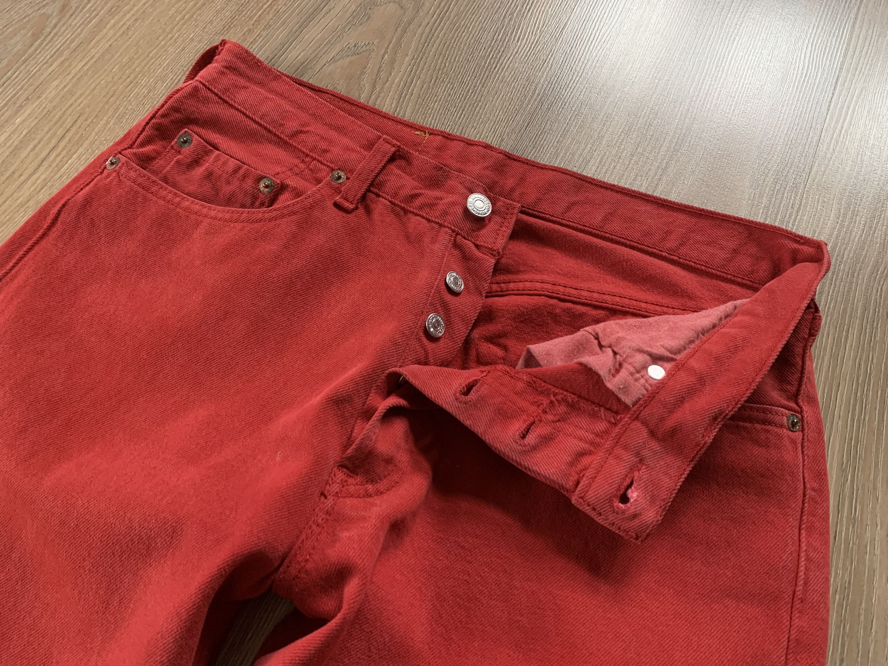Levi's × Levi's Vintage Clothing × Vintage Vintage Levis 501 Coral Jeans Size US 32 / EU 48 - 5 Thumbnail