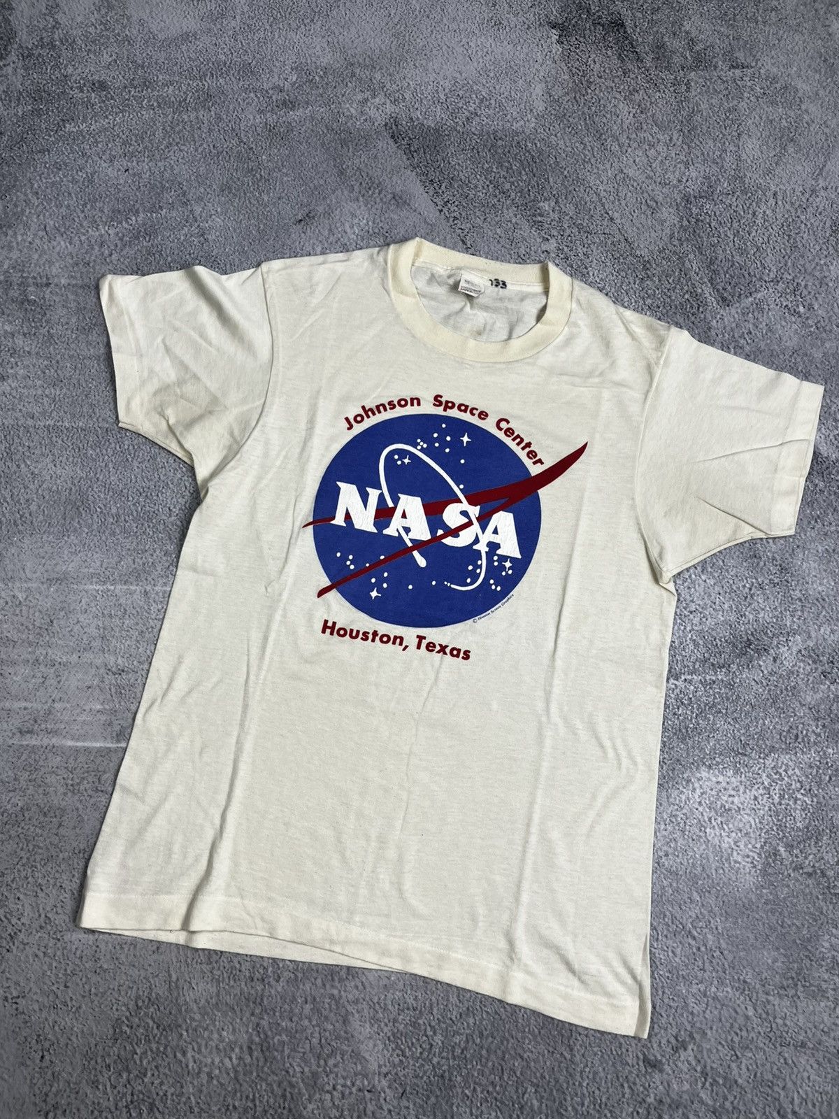 NASA Nasa t shirt 80-90s vintage Size US M / EU 48-50 / 2 - 2 Thumbnail