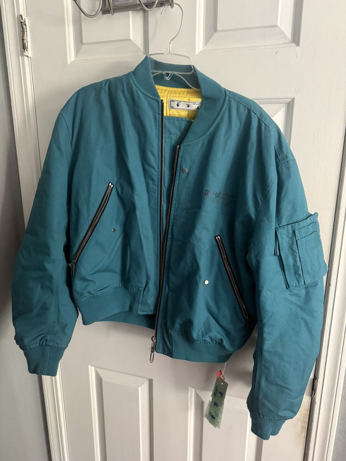 Off-White Off White x Nordstrom Exclusive Graffiti New Concepts Bomber Size US M / EU 48-50 / 2 - 2 Thumbnail