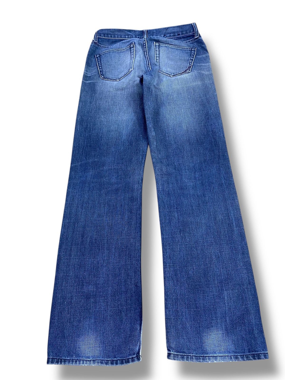 Japanese Brand Japanese Brand Blue Faded Wash Style Loose Jeans Size US 28 / EU 44 - 3 Thumbnail