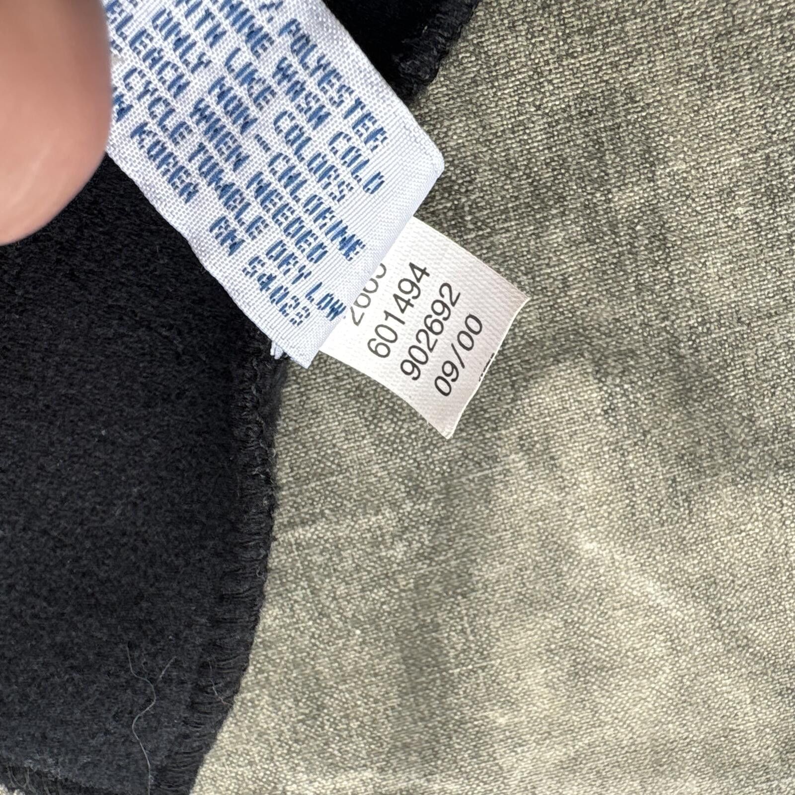 Old Navy Vintage Y2K Black Old Navy Fleece Rectangle Scarf 56x12 Size ONE SIZE - 3 Thumbnail