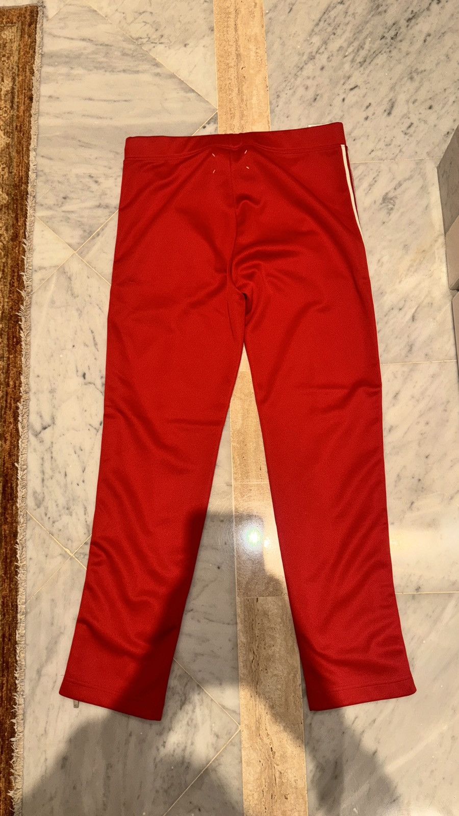 Maison Margiela SS17 RED TRACK PANTS JOGGER 48 SWEATPANTS Size US 35 - 7 Thumbnail