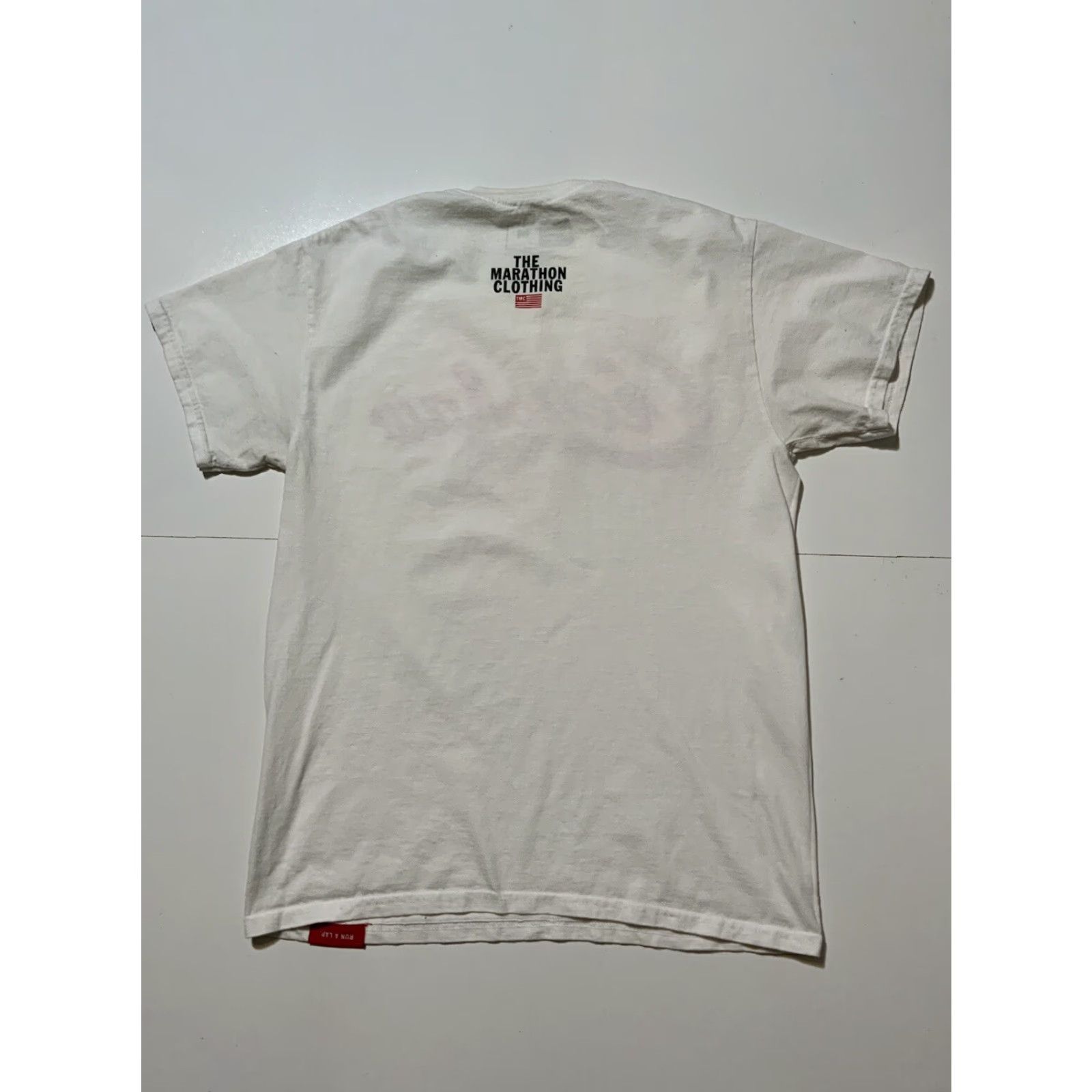 Vintage VINTAGE The Marathon Clothing Crenshaw Nipsey Hussle White/Red Crew S/S T-Shirt Sz. M Mens T-Shirt White Crew Neck 40" Chest 28" Length Size US M / EU 48-50 / 2 - 2 Thumbnail