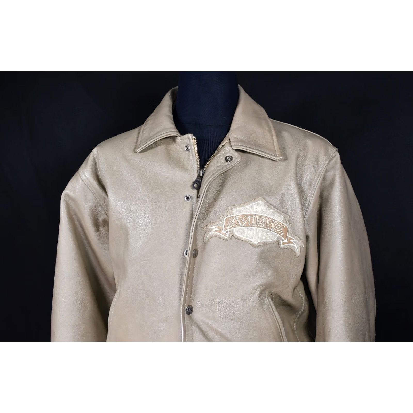 Avirex AVIREX Leather Varsity Jacket Men S Size US S / EU 44-46 / 1 - 6 Thumbnail