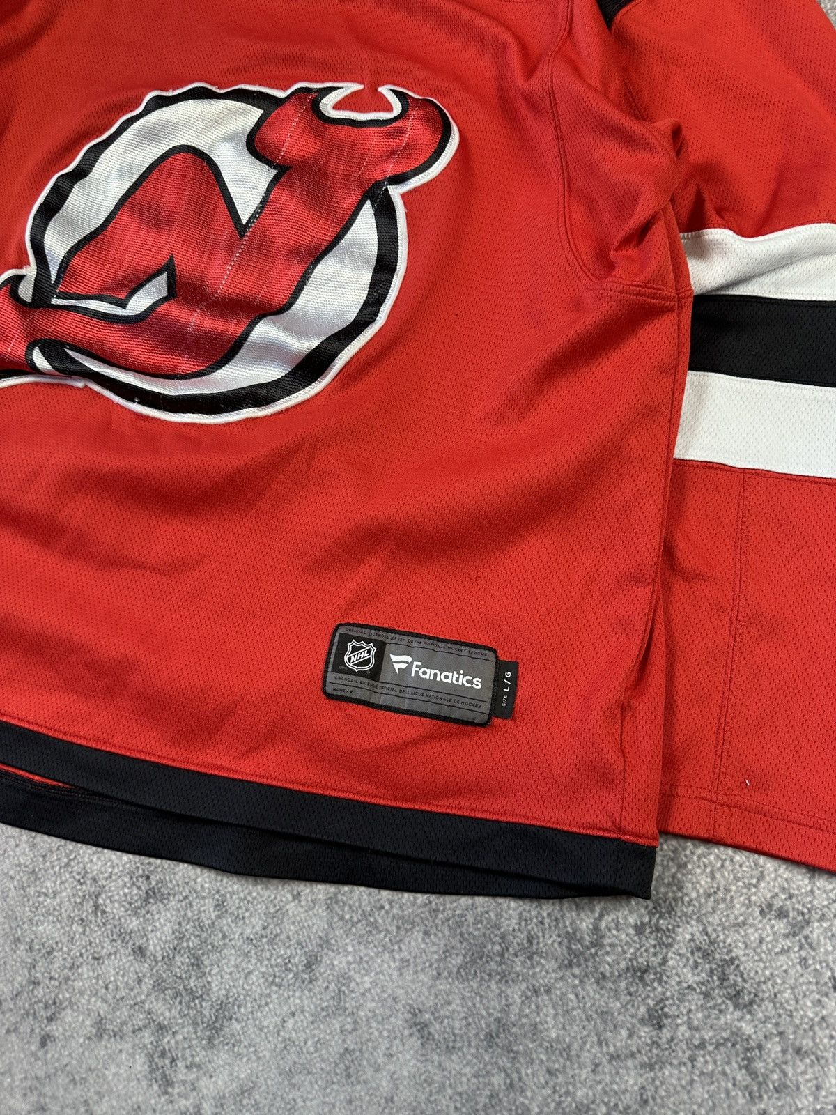 NHL New Jersey Devils Fanatics Hockey Jersey NHL L Usa Sport Size US L / EU 52-54 / 3 - 2 Thumbnail
