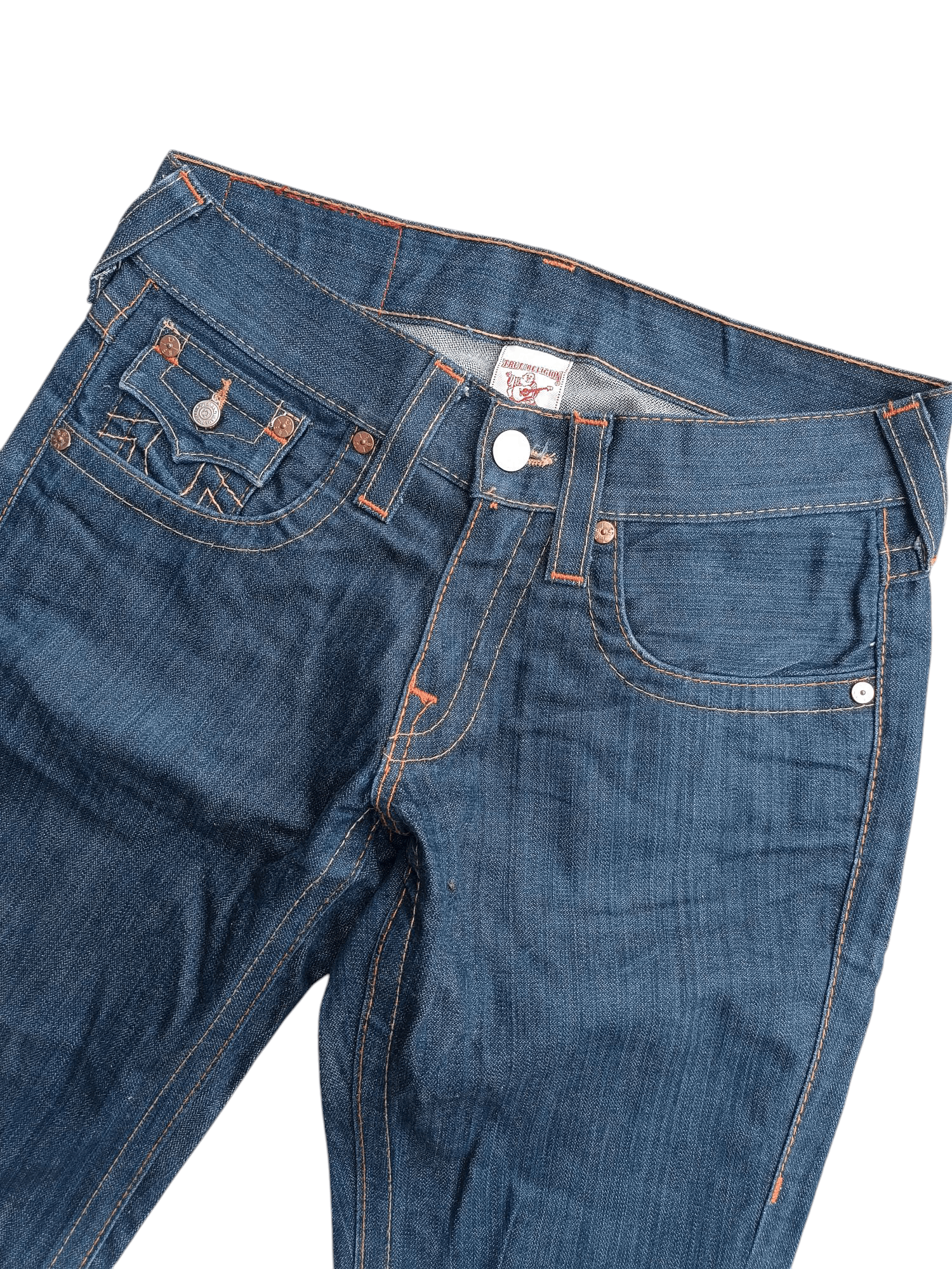 True Religion × Vintage VINTAGE 💥 True Religion Joey Flare Jeans TR019 Size US 32 / EU 48 - 14 Thumbnail