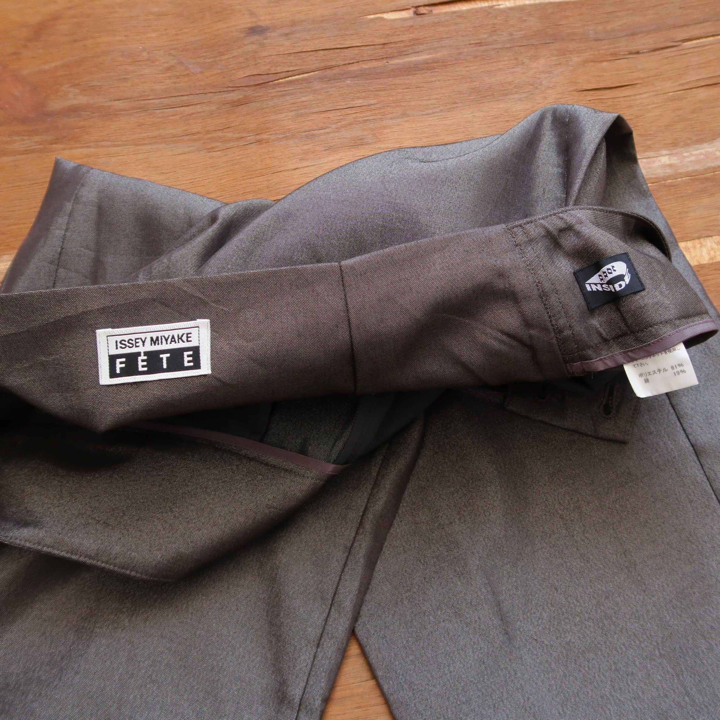 Homme Plisse Issey Miyake Issey Miyake Fete Psychedelic Metallic Baggy Party Pants Size US 30 / EU 46 - 9 Thumbnail