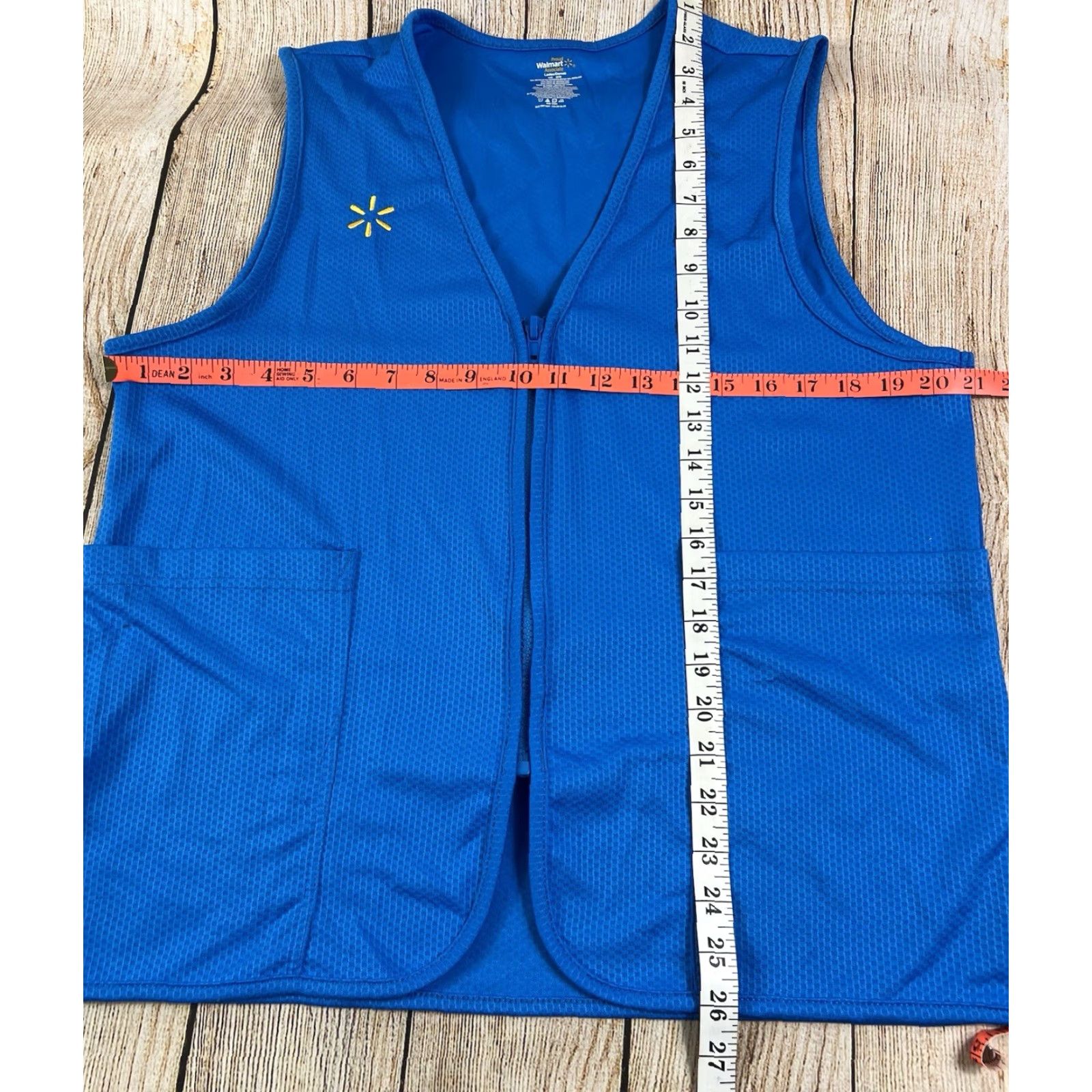 Walmart Women’s Walmart Employee Vest Uniform Blue Size Medium Size M / US 6-8 / IT 42-44 - 7 Thumbnail