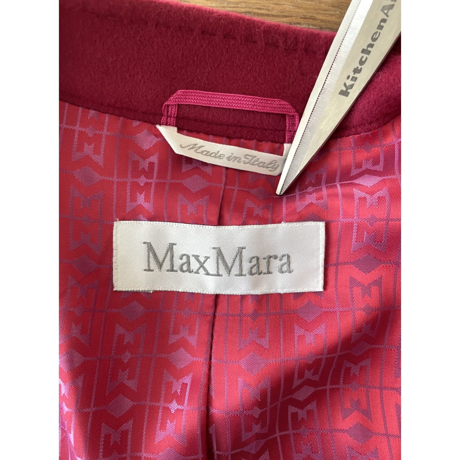 Max Mara Max Mara Blazer Knife Pink Tweed Wool Single-Breasted 5-Button Notch Lapel Women Size 4 Regular Vintage No Size S / US 4 / IT 40 - 4 Thumbnail