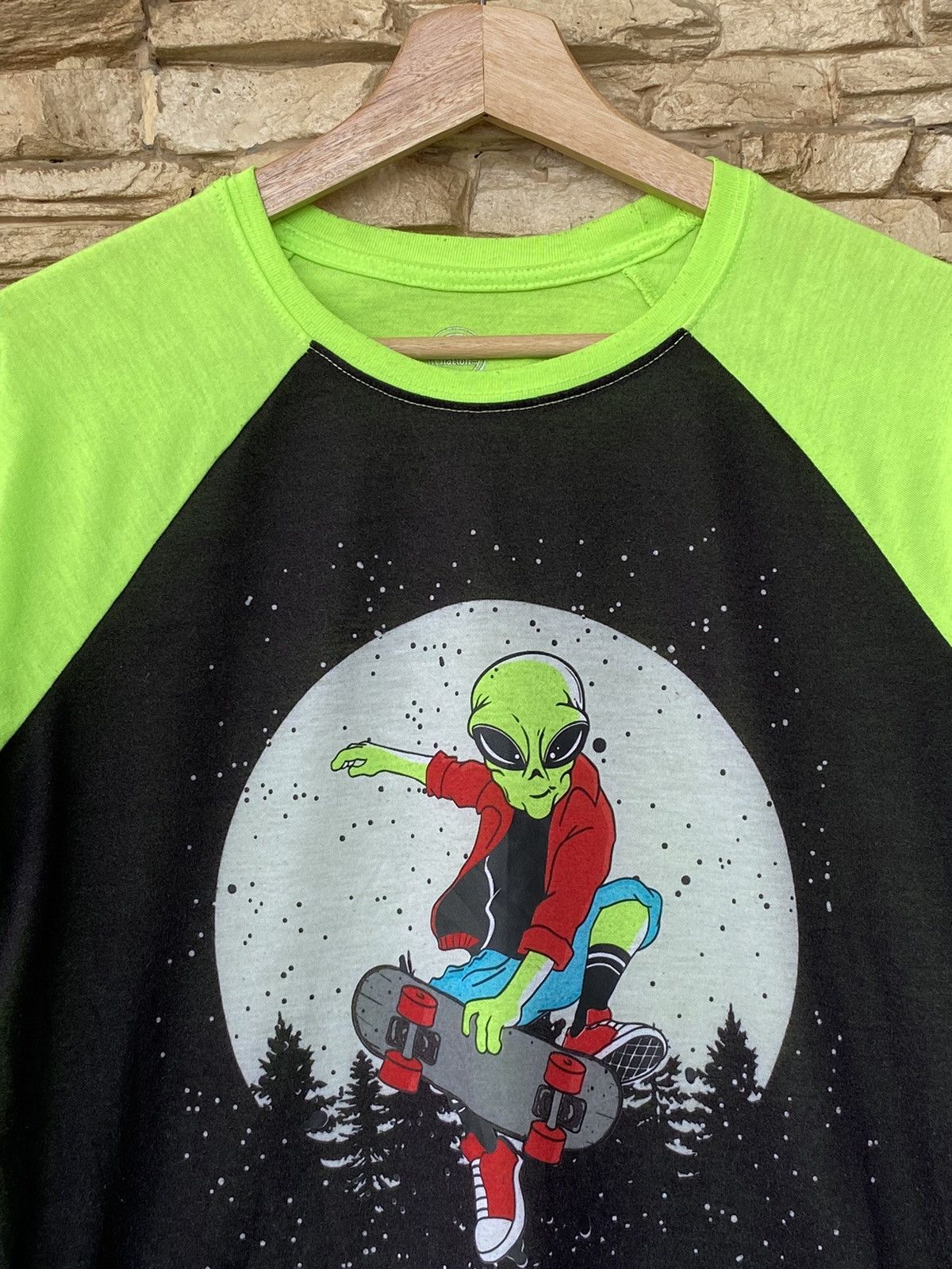 Vintage Vintage Alien Skateboard Tees Alien Workshop Beschwa Size US M / EU 48-50 / 2 - 2 Thumbnail