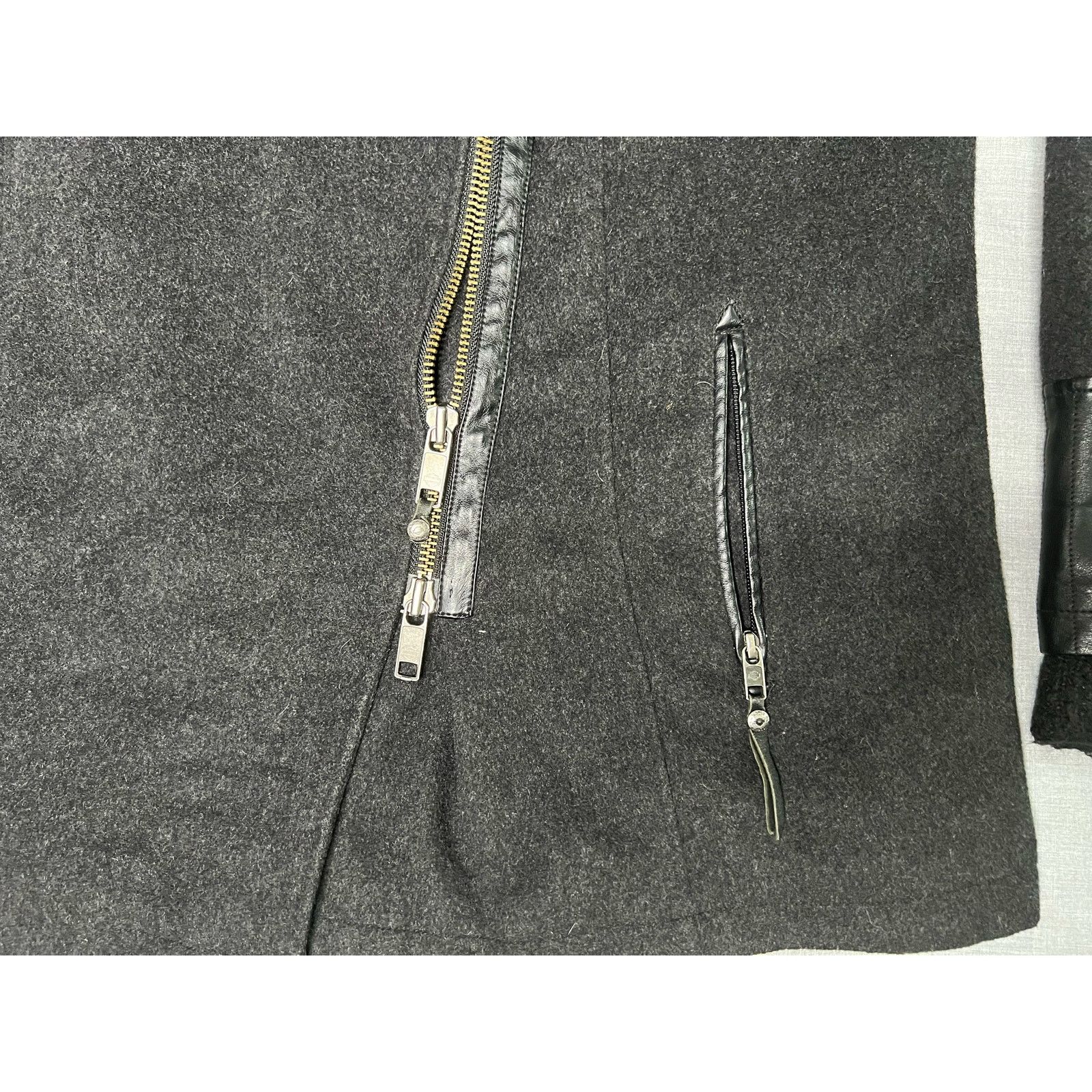 Harley Davidson Harley Davidson Wool Blend Moto Biker Jacket Women’s 1W Size XS / US 0-2 / IT 36-38 - 6 Thumbnail