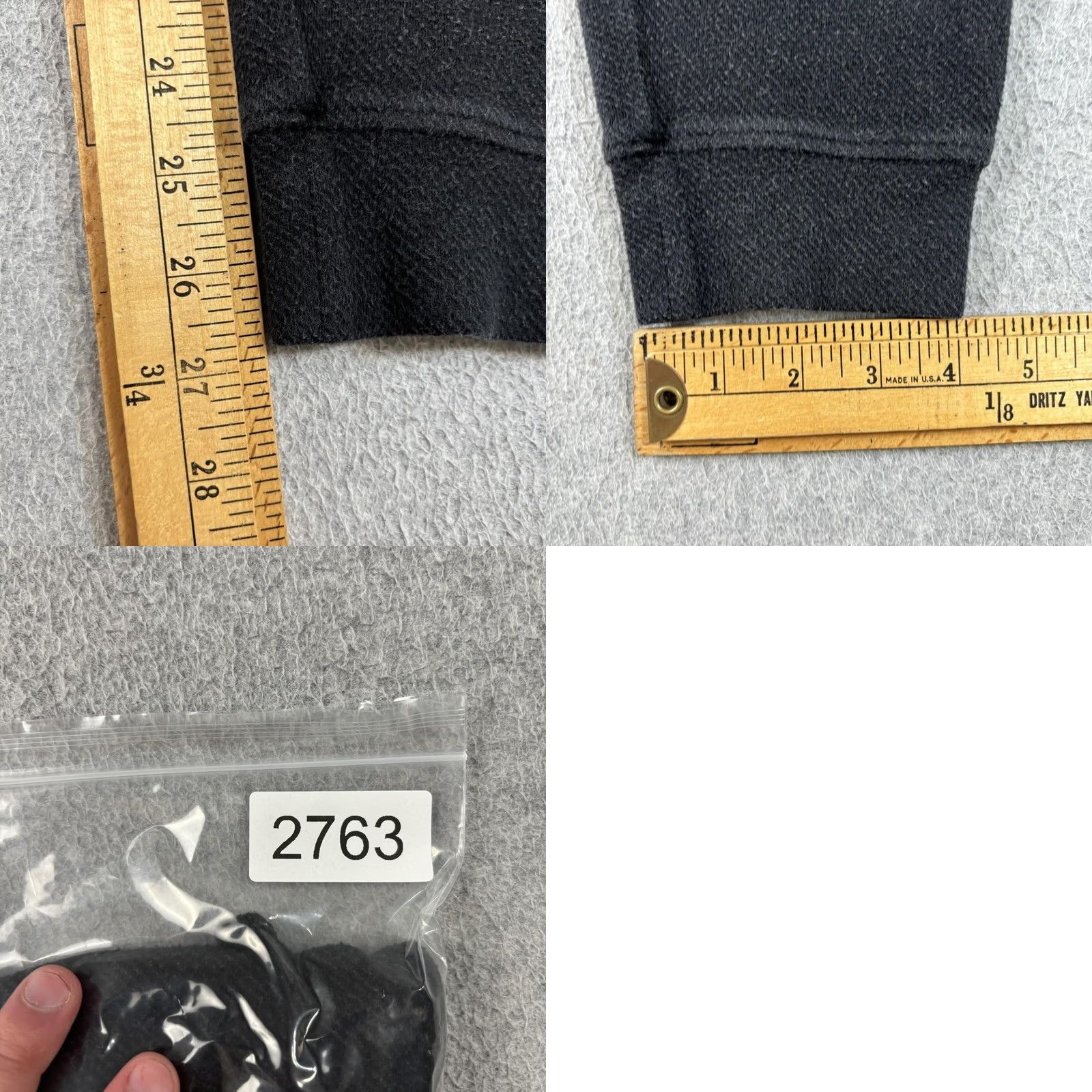 Faherty Faherty Jogger Pants Mens M Black Knit Pockets Loungewear Athleisure Comfy Size US 31 - 8 Thumbnail