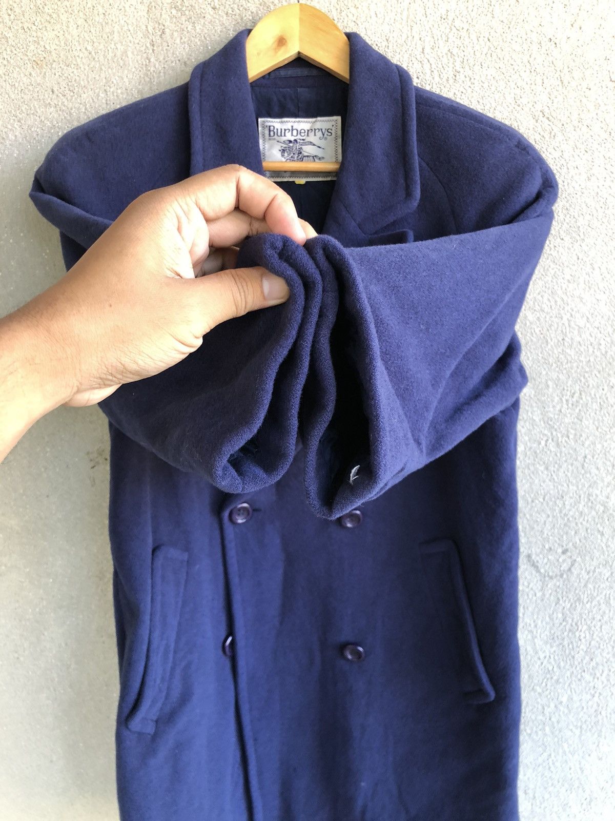 Burberry Vintage Burberrys double breast Wool Coats Size M / US 6-8 / IT 42-44 - 5 Thumbnail