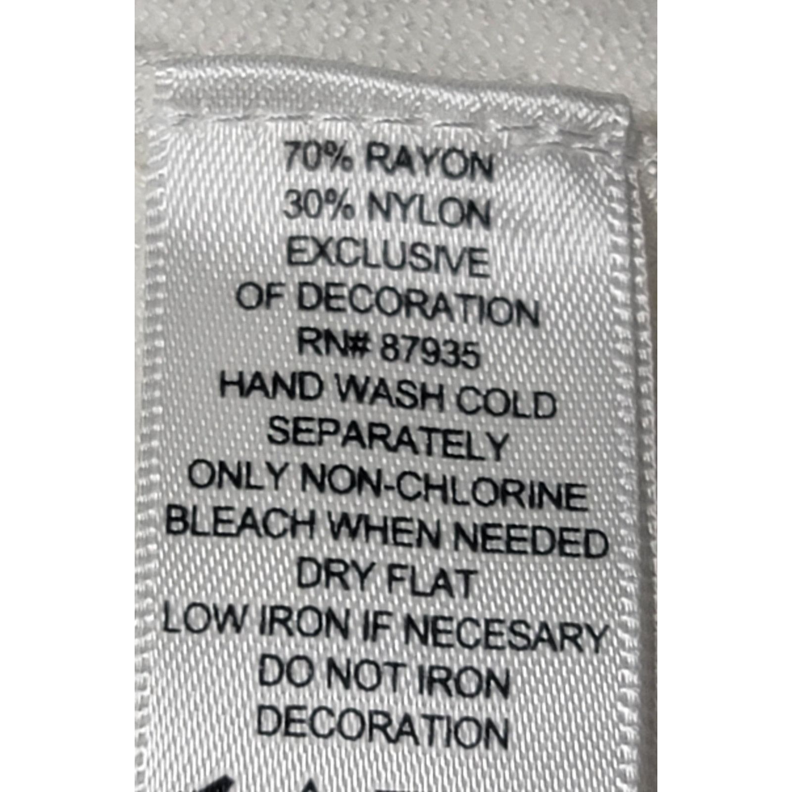 Other Susan Graver White Black Beading Button Cardigan 2X Plus Size XXL / US 16-18 / IT 52-54 - 4 Thumbnail