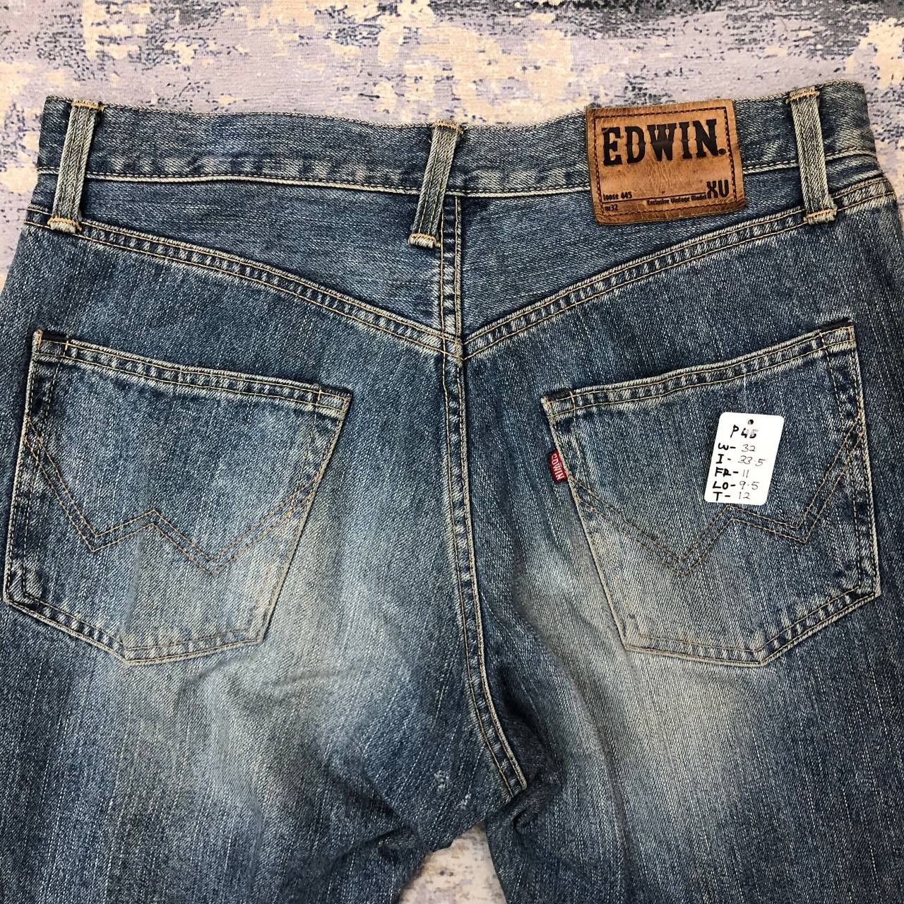 Edwin P45 EDWIN XV JAPAN VINTAGE LOOSE JEANS Size US 32 / EU 48 - 5 Thumbnail