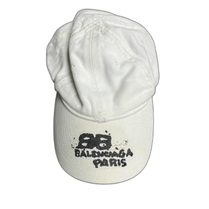 Balenciaga × Playstation Balenciaga x PS5 - White Cap | Grailed