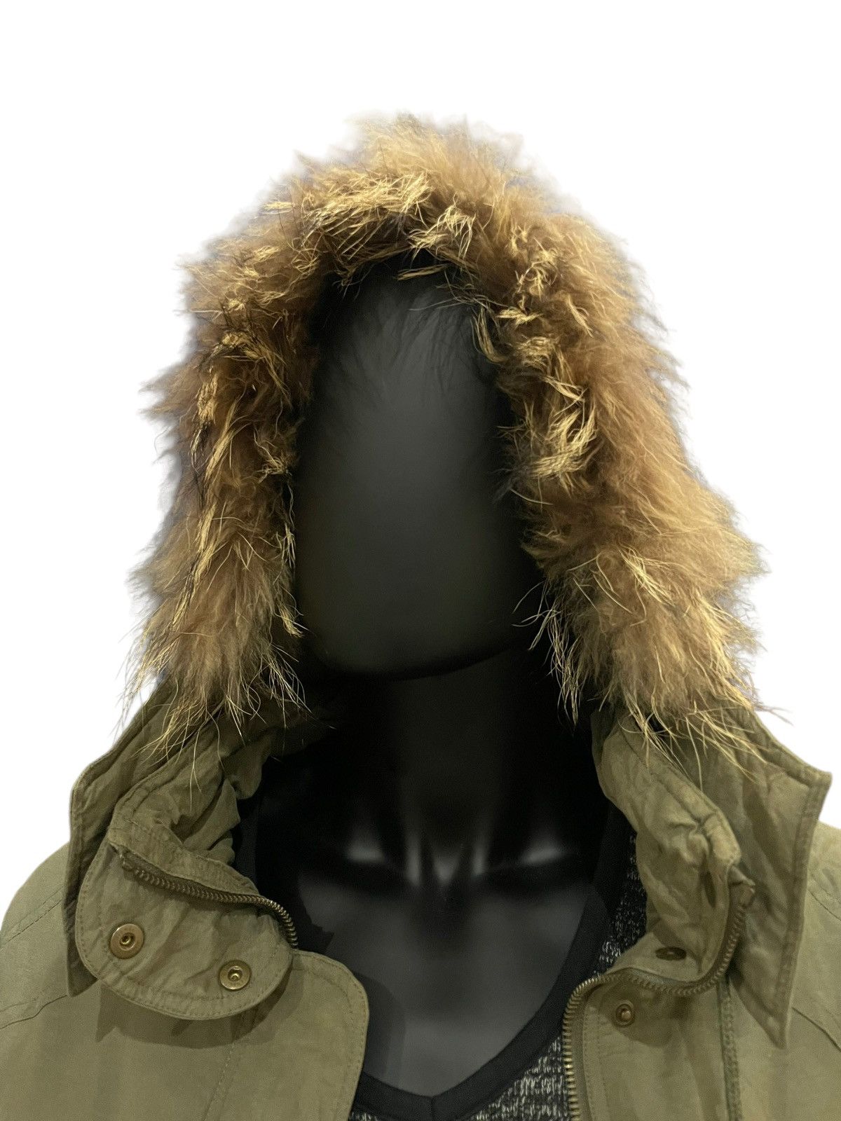 If Six Was Nine × Von Dutch Von Dutch LOVE ADDICT Raccoon Fur Hooded Bondage Punk Jacket Size US M / EU 48-50 / 2 - 4 Thumbnail