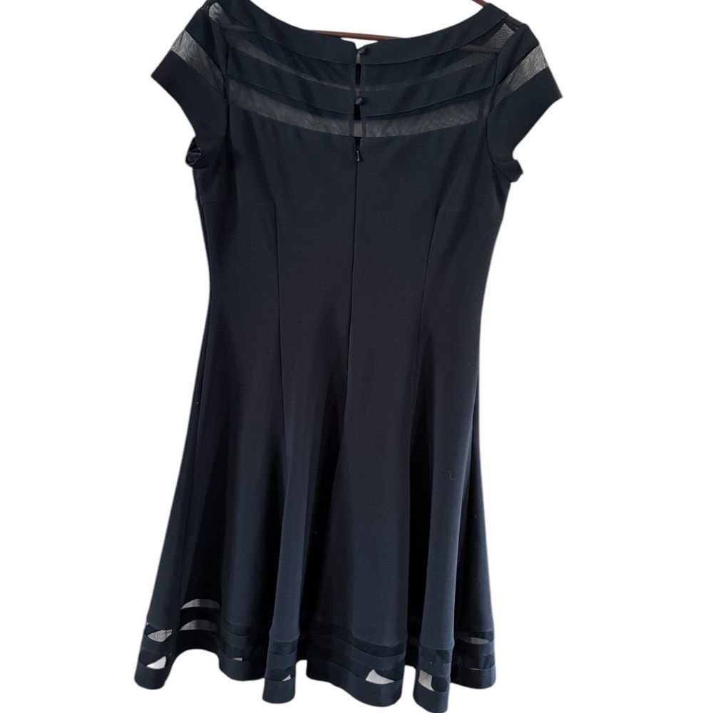 White House Black Market White House Black Market Black Sleeveless Mini Dress Size XL / US 12-14 / IT 48-50 - 4 Thumbnail