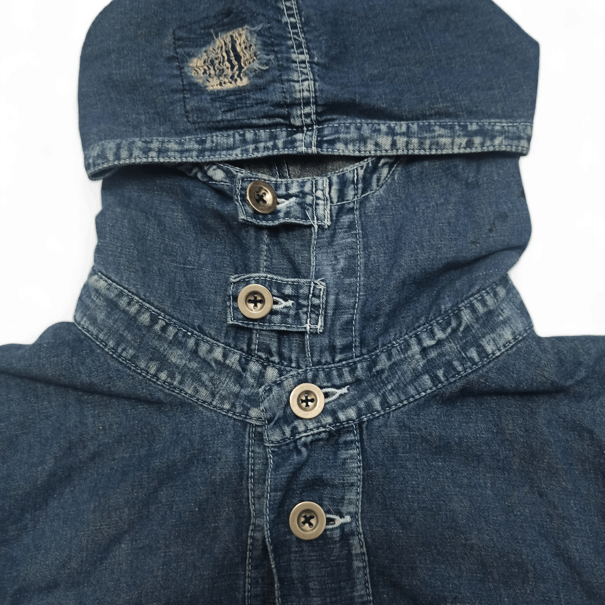 Japanese Brand Vintage Bonds and Peace Japanese Brand Light Denim Jacket Size US M / EU 48-50 / 2 - 5 Thumbnail